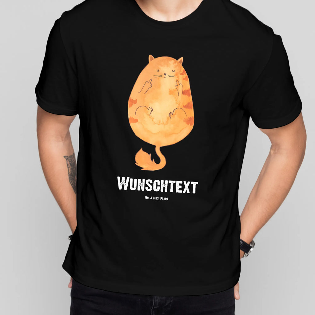 Personalisiertes T-Shirt Katze Mittelfinger T-Shirt Personalisiert, T-Shirt mit Namen, T-Shirt mit Aufruck, Männer, Frauen, Wunschtext, Bedrucken, Katze, Katzenmotiv, Katzenfan, Katzendeko, Katzenfreund, Katzenliebhaber, Katzenprodukte, Katzenartikel, Katzenaccessoires, Katzensouvenirs, Katzenliebhaberprodukte, Katzenmotive, Katzen, Kater, Mietze, Cat, Cats