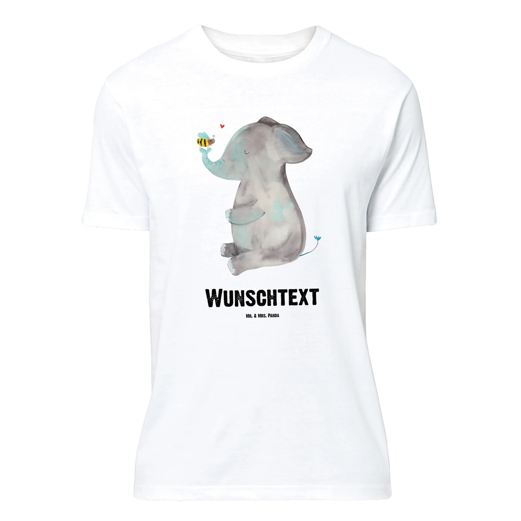 Personalisiertes T-Shirt Elefant Biene T-Shirt Personalisiert, T-Shirt mit Namen, T-Shirt mit Aufruck, Männer, Frauen, Wunschtext, Bedrucken, Tiermotive, Gute Laune, lustige Sprüche, Tiere, Elefant, Biene, Liebe, Liebesbeweis, Jahrestag, Liebesgeschenk, Heiratsantrag, Hochzeitsgeschenk, Liebesspruch