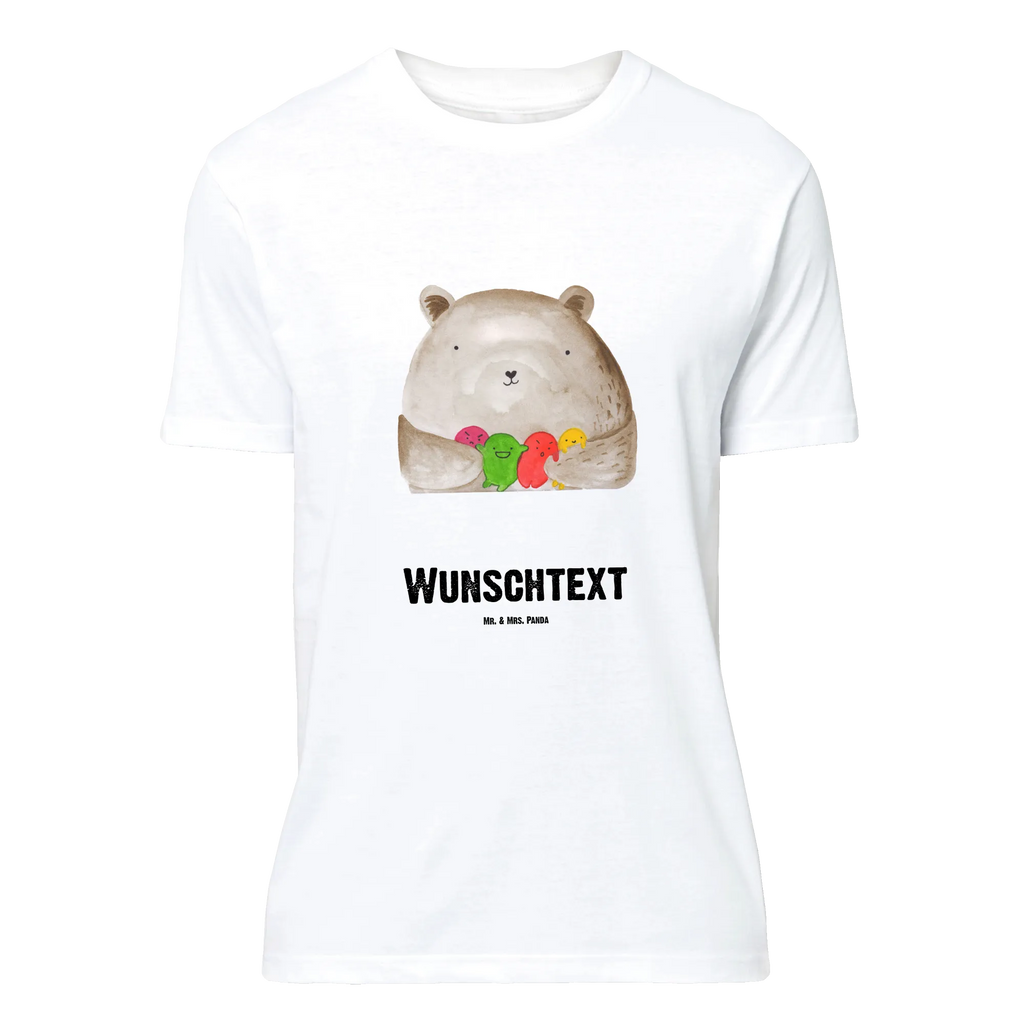 Personalisiertes T-Shirt Bär Gefühl T-Shirt Personalisiert, T-Shirt mit Namen, T-Shirt mit Aufruck, Männer, Frauen, Wunschtext, Bedrucken, Bär, Teddy, Teddybär, Wahnsinn, Verrückt, Durchgedreht