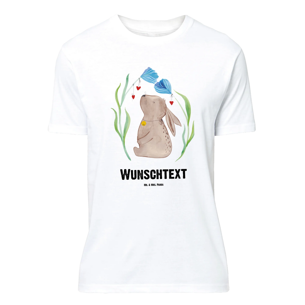 Personalisiertes T-Shirt Hase Blume T-Shirt Personalisiert, T-Shirt mit Namen, T-Shirt mit Aufruck, Männer, Frauen, Wunschtext, Bedrucken, Ostern, Osterhase, Ostergeschenke, Osternest, Osterdeko, Geschenke zu Ostern, Ostern Geschenk, Ostergeschenke Kinder, Ostern Kinder, Hase, Kaninchen, Kind, Taufe, Taufgeschenk, Geburt, Schwangerschaft, erstes Kind, Kindergeburtstag, Geburtstag, Hoffnung, Träume