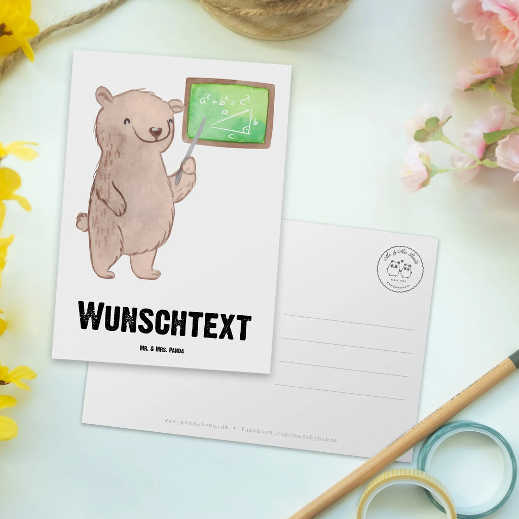 Personalisierte Postkarte Mathematiker mit Herz Postkarte mit Namen, Postkarte bedrucken, Postkarte mit Wunschtext, Postkarte personalisierbar, Geschenkkarte mit Namen, Grußkarte mit Namen, Karte mit Namen, Einladung mit Namen, Ansichtskarte mit Namen, Geschenkkarte mit Wunschtext, Grußkarte mit Wunschtext, Karte mit Wunschtext, Einladung mit Wunschtext, Ansichtskarte mit Wunschtext, Beruf, Ausbildung, Jubiläum, Abschied, Rente, Kollege, Kollegin, Geschenk, Schenken, Arbeitskollege, Mitarbeiter, Firma, Danke, Dankeschön, Mathematiker, Mathematik Studium, Student Mathe, Bachelor, Master, Rechenkünstler, Zahlenmensch