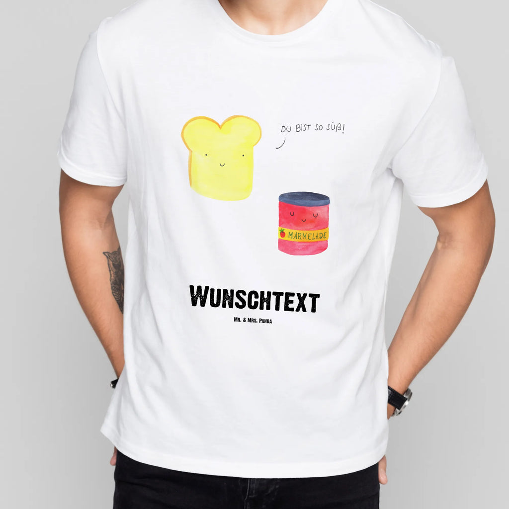 Personalisiertes T-Shirt Toast & Marmelade T-Shirt Personalisiert, T-Shirt mit Namen, T-Shirt mit Aufruck, Männer, Frauen, Wunschtext, Bedrucken, Tiermotive, Gute Laune, lustige Sprüche, Tiere, Toast, Marmelade, Dreamteam, süße Postkarte, süß, Küche Deko, Küche Spruch, Frühstück Einladung, Brot, Toastbrot