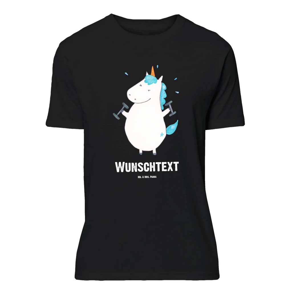 Personalisiertes T-Shirt Einhorn Fitness T-Shirt Personalisiert, T-Shirt mit Namen, T-Shirt mit Aufruck, Männer, Frauen, Wunschtext, Bedrucken, Einhorn, Einhörner, Einhorn Deko, Unicorn, Gym, Fitness, Fitnessstudio, Diät, Abnehmen, Sport, Pumpen, Geräte, Sixpack