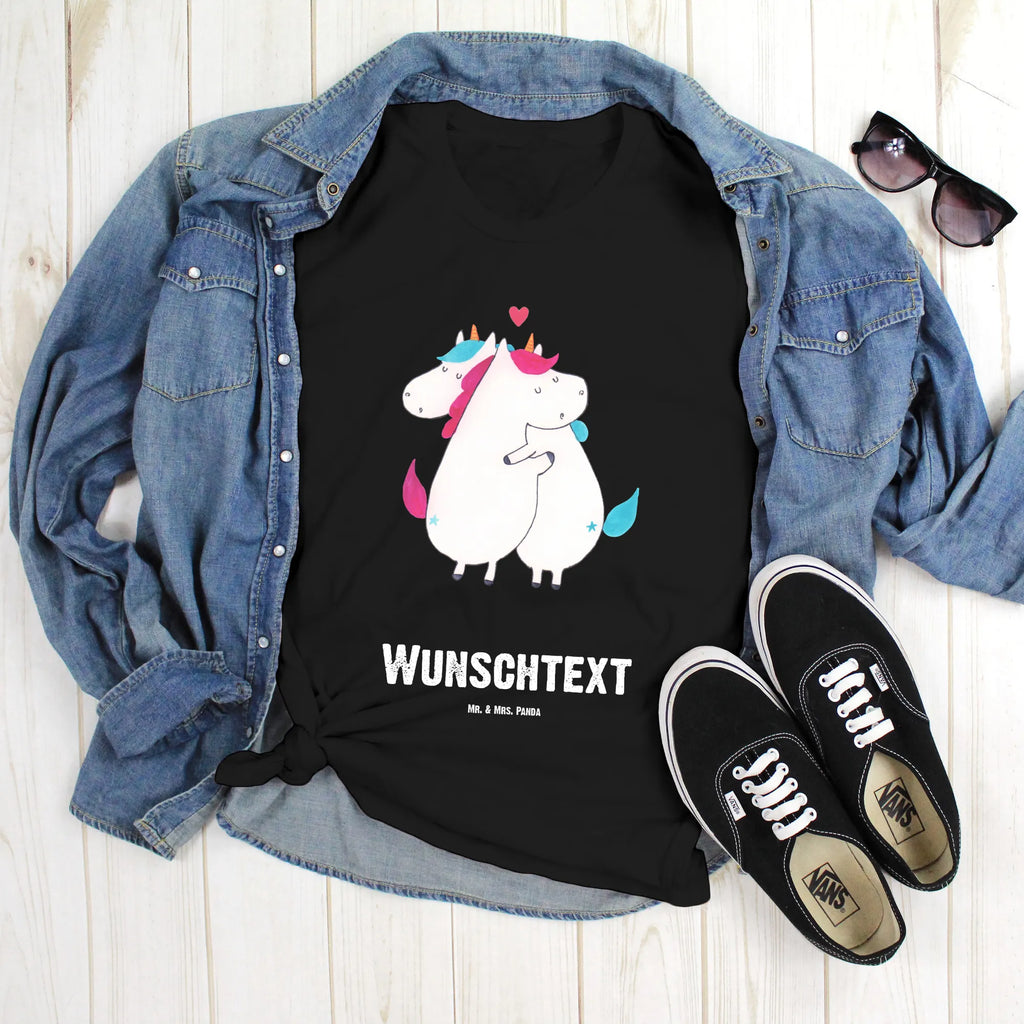 Personalisiertes T-Shirt Einhorn Mitteilung T-Shirt Personalisiert, T-Shirt mit Namen, T-Shirt mit Aufruck, Männer, Frauen, Wunschtext, Bedrucken, Einhorn, Einhörner, Einhorn Deko, Pegasus, Unicorn, Valentinstag, Valentine, Liebe, Geschenk, Partner, Ehe, lustig, witzig, Spruch