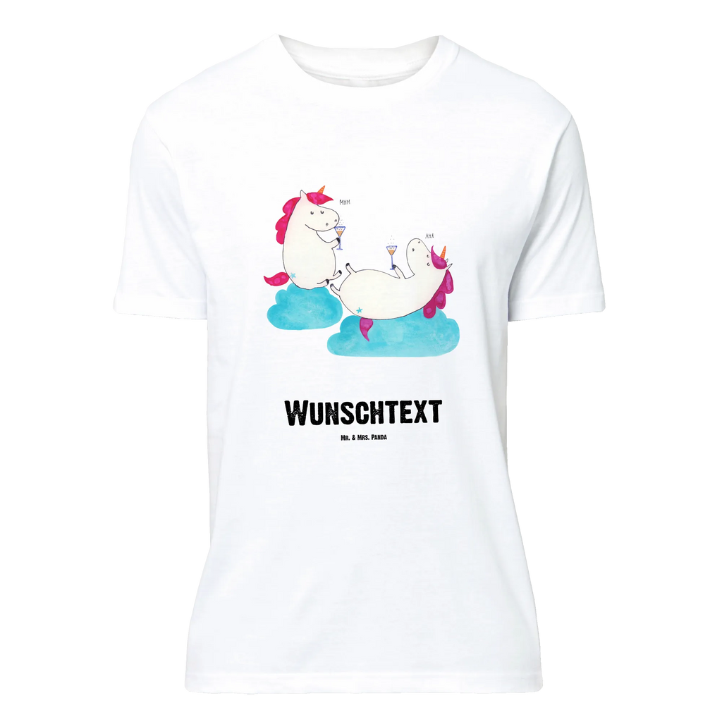 Personalisiertes T-Shirt Einhörner Sekt T-Shirt Personalisiert, T-Shirt mit Namen, T-Shirt mit Aufruck, Männer, Frauen, Wunschtext, Bedrucken, Einhorn, Einhörner, Einhorn Deko, Unicorn, Freundinnen, Freundin, BFF, Sekt, Mädelsabend, Spaß, Party, Korken, Anstoßen, Beste