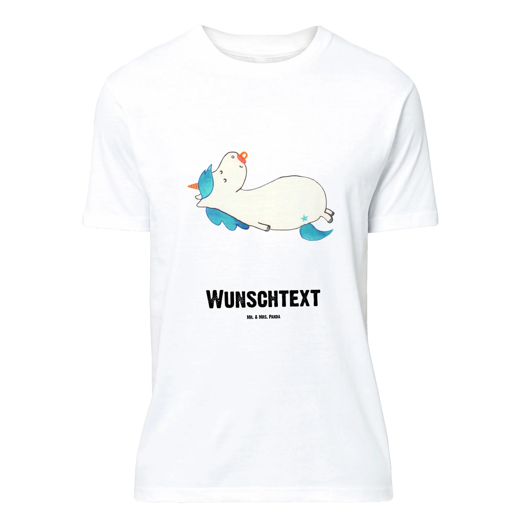 Personalisiertes T-Shirt Einhorn Schnullie T-Shirt Personalisiert, T-Shirt mit Namen, T-Shirt mit Aufruck, Männer, Frauen, Wunschtext, Bedrucken, Einhorn, Einhörner, Einhorn Deko, Unicorn, Baby, Kleinkind, Geburt, Geburtstag, Säugling, Schnuller, Geschenk Geburt, Mutter, Mama