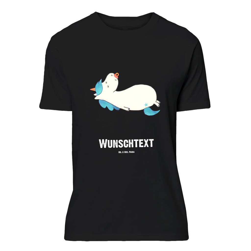 Personalisiertes T-Shirt Einhorn Schnullie T-Shirt Personalisiert, T-Shirt mit Namen, T-Shirt mit Aufruck, Männer, Frauen, Wunschtext, Bedrucken, Einhorn, Einhörner, Einhorn Deko, Pegasus, Unicorn, Baby, Kleinkind, Geburt, Geburtstag, Säugling, Schnuller, Geschenk Geburt, Mutter, Mama