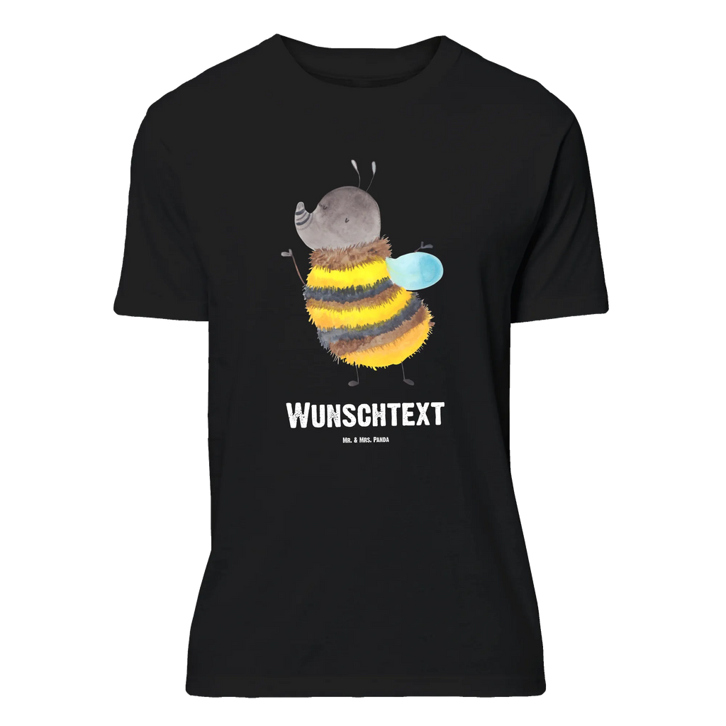 Personalisiertes T-Shirt Hummel flauschig T-Shirt Personalisiert, T-Shirt mit Namen, T-Shirt mit Aufruck, Männer, Frauen, Wunschtext, Bedrucken, Tiermotive, Gute Laune, lustige Sprüche, Tiere, Hummel, Flauschig, Biene, Blume, Natur