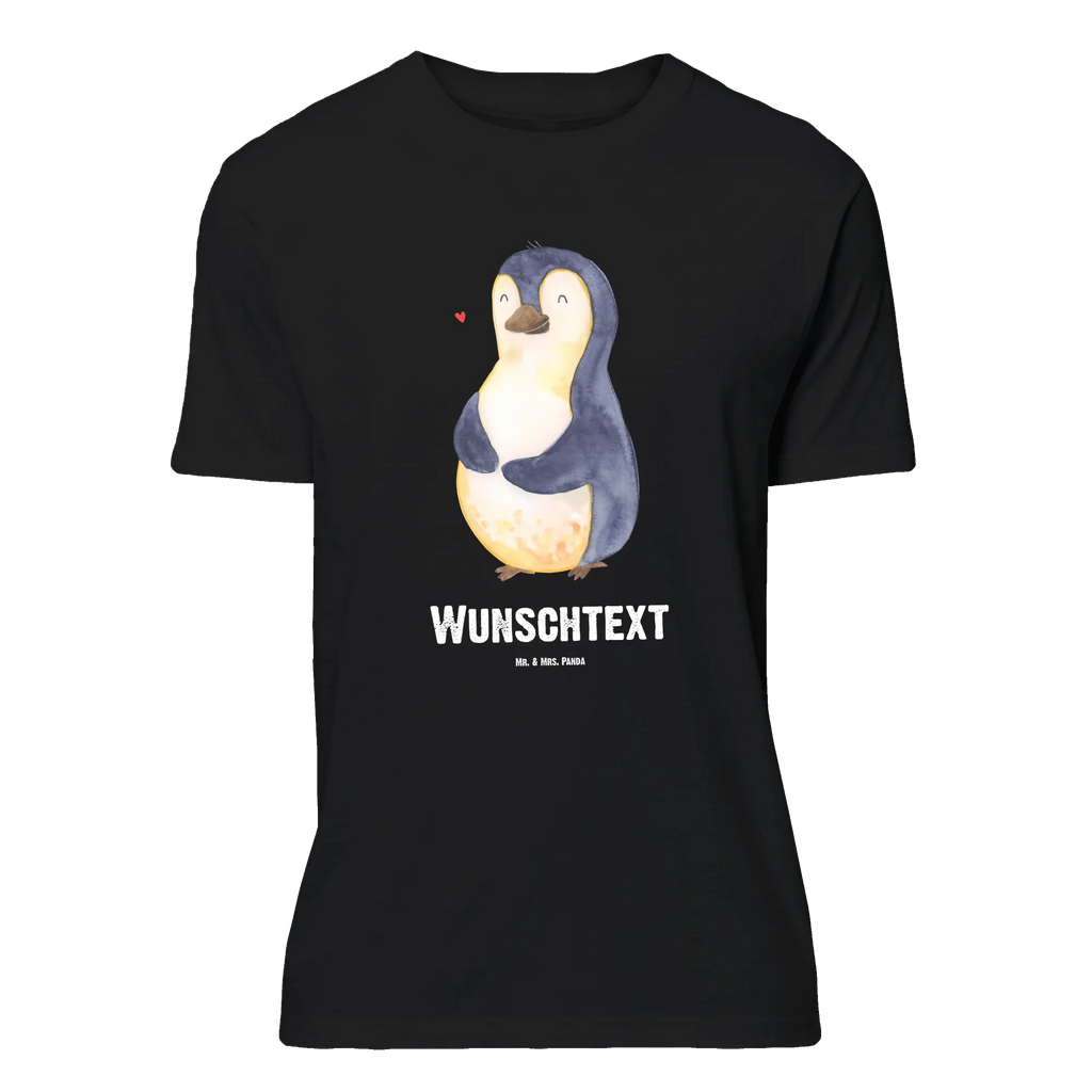 Personalisiertes T-Shirt Pinguin Diät T-Shirt Personalisiert, T-Shirt mit Namen, T-Shirt mit Aufruck, Männer, Frauen, Wunschtext, Bedrucken, Pinguin, Pinguine, Diät, Abnehmen, Abspecken, Gewicht, Motivation, Selbstliebe, Körperliebe, Selbstrespekt