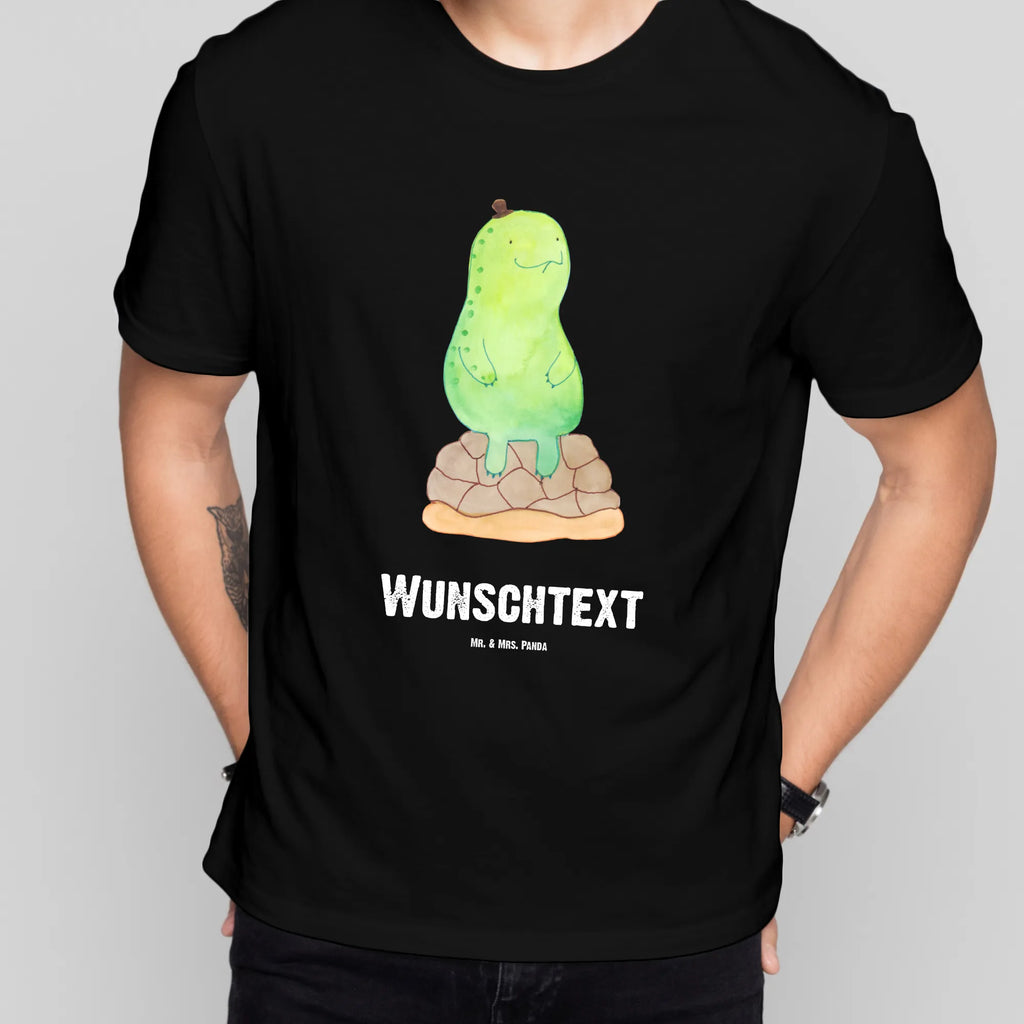 Personalisiertes T-Shirt Schildkröte pausiert T-Shirt Personalisiert, T-Shirt mit Namen, T-Shirt mit Aufruck, Männer, Frauen, Wunschtext, Bedrucken, Schildkröte, Achtsamkeit, Entschleunigen, achtsam