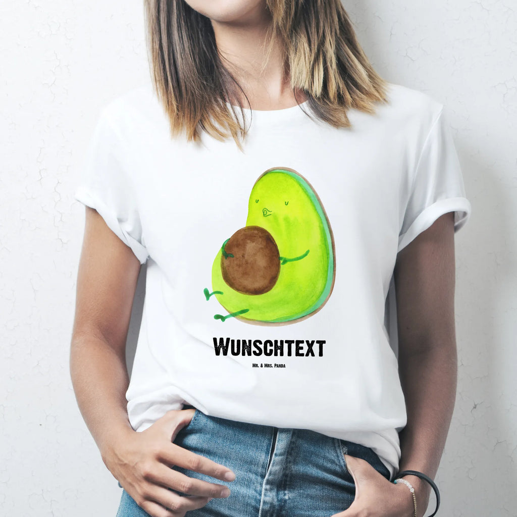 Personalisiertes T-Shirt Avocado pfeift T-Shirt Personalisiert, T-Shirt mit Namen, T-Shirt mit Aufruck, Männer, Frauen, Wunschtext, Bedrucken, Avocado, Veggie, Vegan, Gesund, Diät, Abnehmen, Ernährung, dick sein