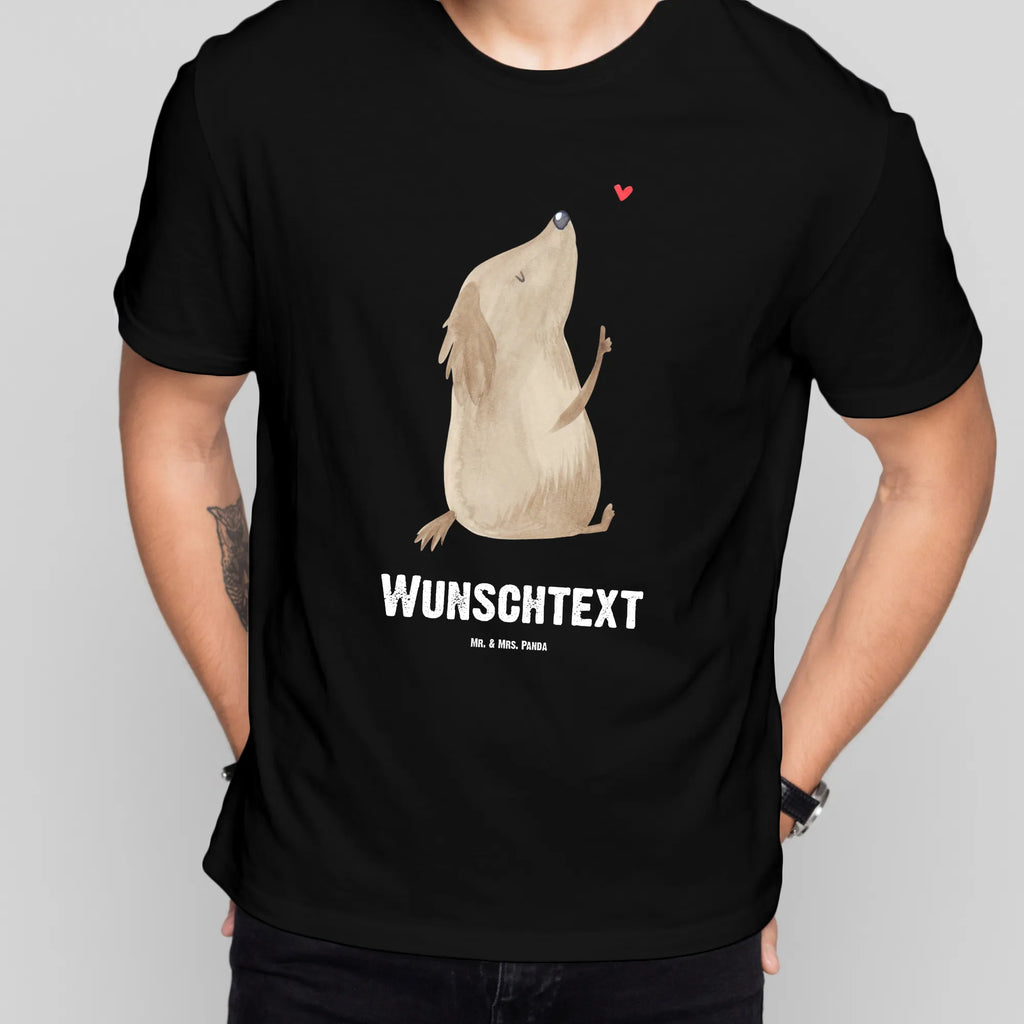 Personalisiertes T-Shirt Hund Liebe T-Shirt Personalisiert, T-Shirt mit Namen, T-Shirt mit Aufruck, Männer, Frauen, Wunschtext, Bedrucken, Hund, Hundemotiv, Haustier, Hunderasse, Tierliebhaber, Hundebesitzer, Sprüche, Liebe, Hundeglück, Hundeliebe, Hunde, Frauchen