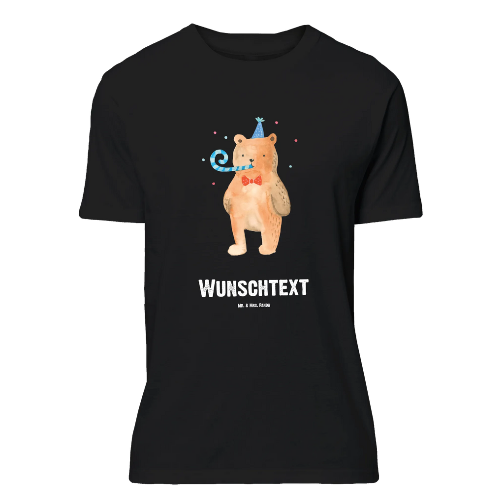 Personalisiertes T-Shirt Birthday Bär T-Shirt Personalisiert, T-Shirt mit Namen, T-Shirt mit Aufruck, Männer, Frauen, Wunschtext, Bedrucken, Bär, Teddy, Teddybär, Happy Birthday, Alles Gute, Glückwunsch, Geburtstag