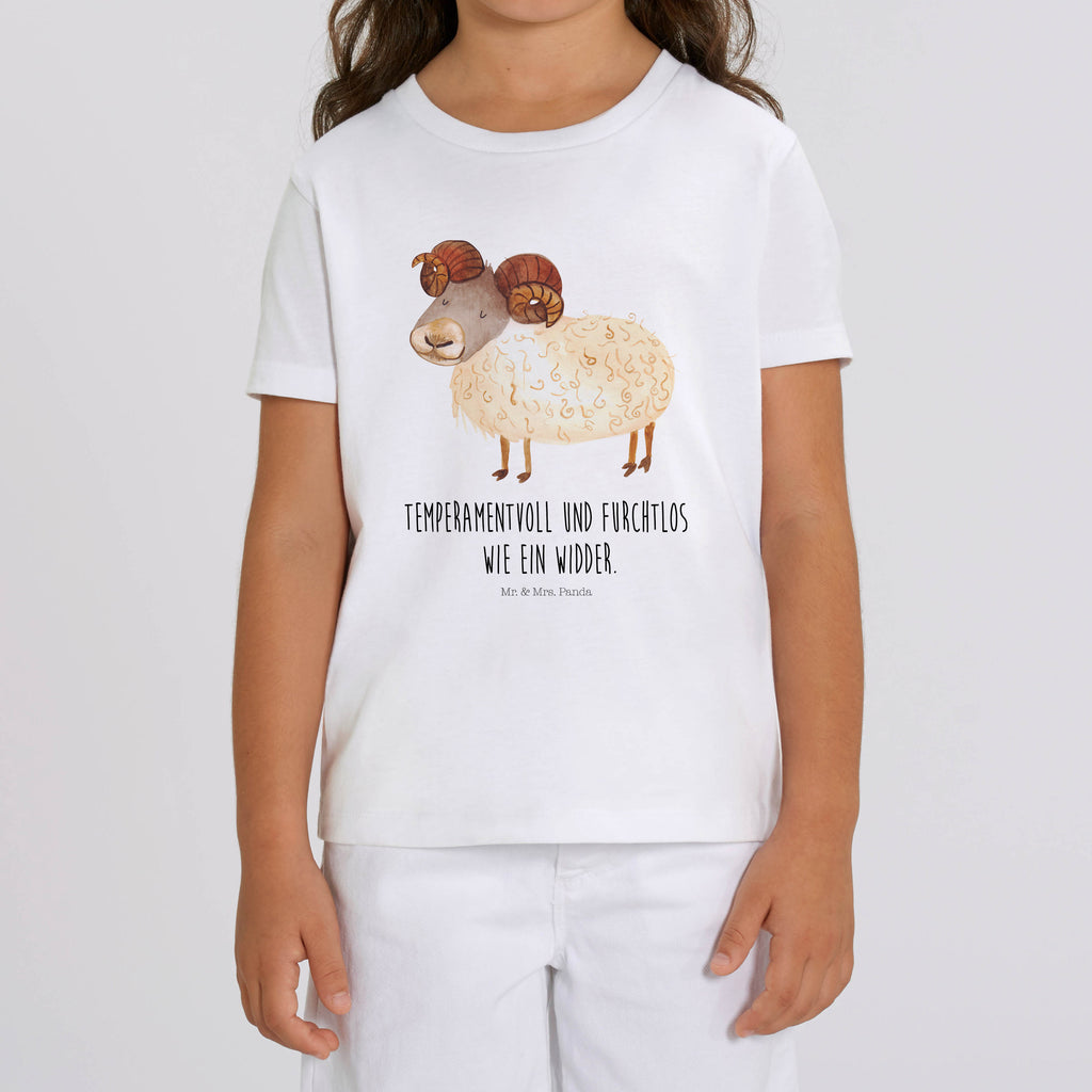 Organic Kinder T-Shirt Sternzeichen Widder Kinder T-Shirt, Kinder T-Shirt Mädchen, Kinder T-Shirt Jungen, Tierkreiszeichen, Sternzeichen, Horoskop, Astrologie, Aszendent, Widder Geschenk, Widder Sternzeichen, Geschenk März, Geschenk April, Geburtstag März, Geburtstag April, Bock, Schafbock