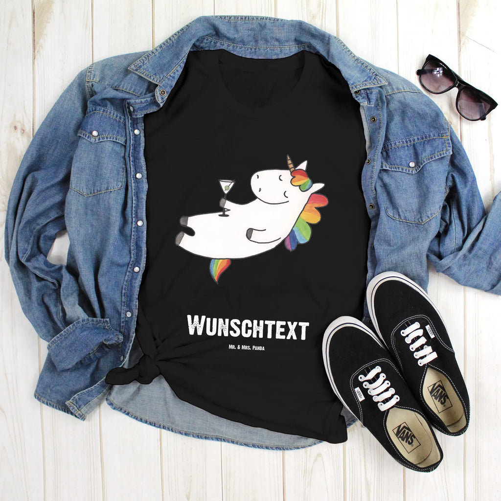 Personalisiertes T-Shirt Einhorn Cocktail T-Shirt Personalisiert, T-Shirt mit Namen, T-Shirt mit Aufruck, Männer, Frauen, Wunschtext, Bedrucken, Einhorn, Einhörner, Einhorn Deko, Pegasus, Unicorn, Party, Spaß, Feiern, Caipirinha, Rum, Cuba Libre, Sekt, Freundin, Geburtstag, lustig, witzig, Spruch, Glitzer