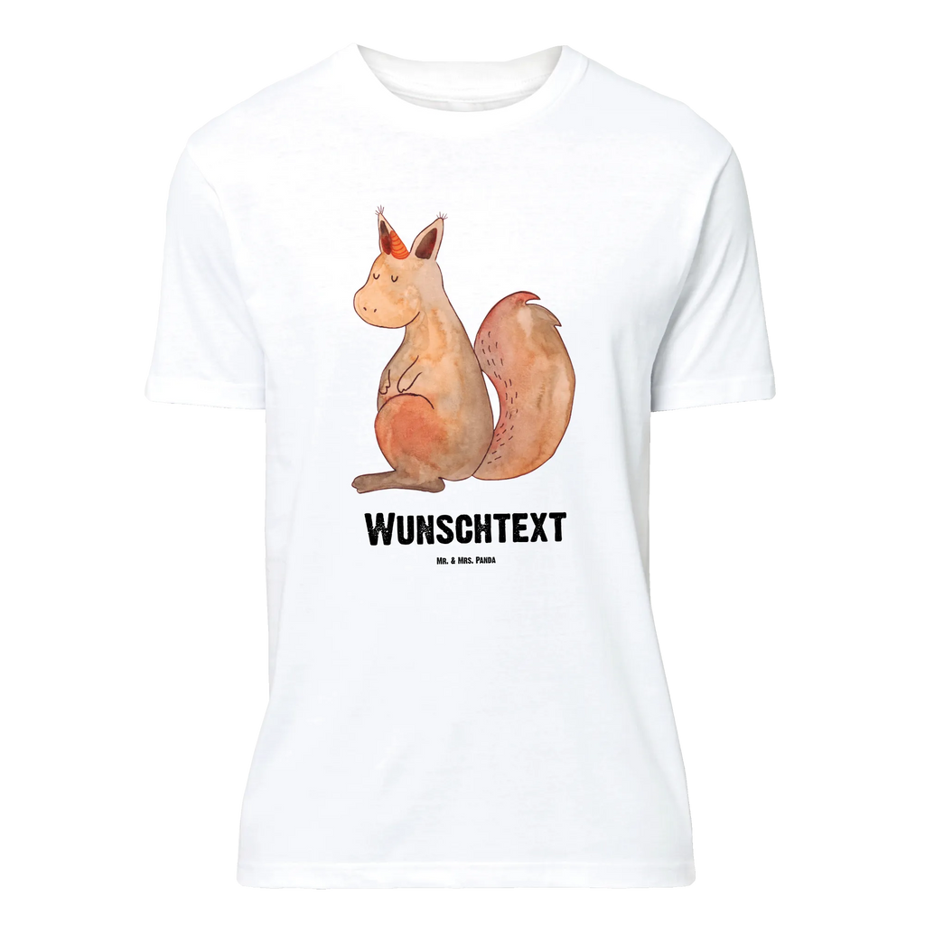 Personalisiertes T-Shirt Einhörnchen Glaube T-Shirt Personalisiert, T-Shirt mit Namen, T-Shirt mit Aufruck, Männer, Frauen, Wunschtext, Bedrucken, Einhorn, Einhörner, Einhorn Deko, Unicorn, Einhörnchen, Eichhörnchen, Eichhorn