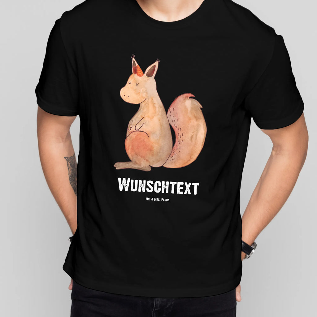 Personalisiertes T-Shirt Einhörnchen Glaube T-Shirt Personalisiert, T-Shirt mit Namen, T-Shirt mit Aufruck, Männer, Frauen, Wunschtext, Bedrucken, Einhorn, Einhörner, Einhorn Deko, Unicorn, Einhörnchen, Eichhörnchen, Eichhorn