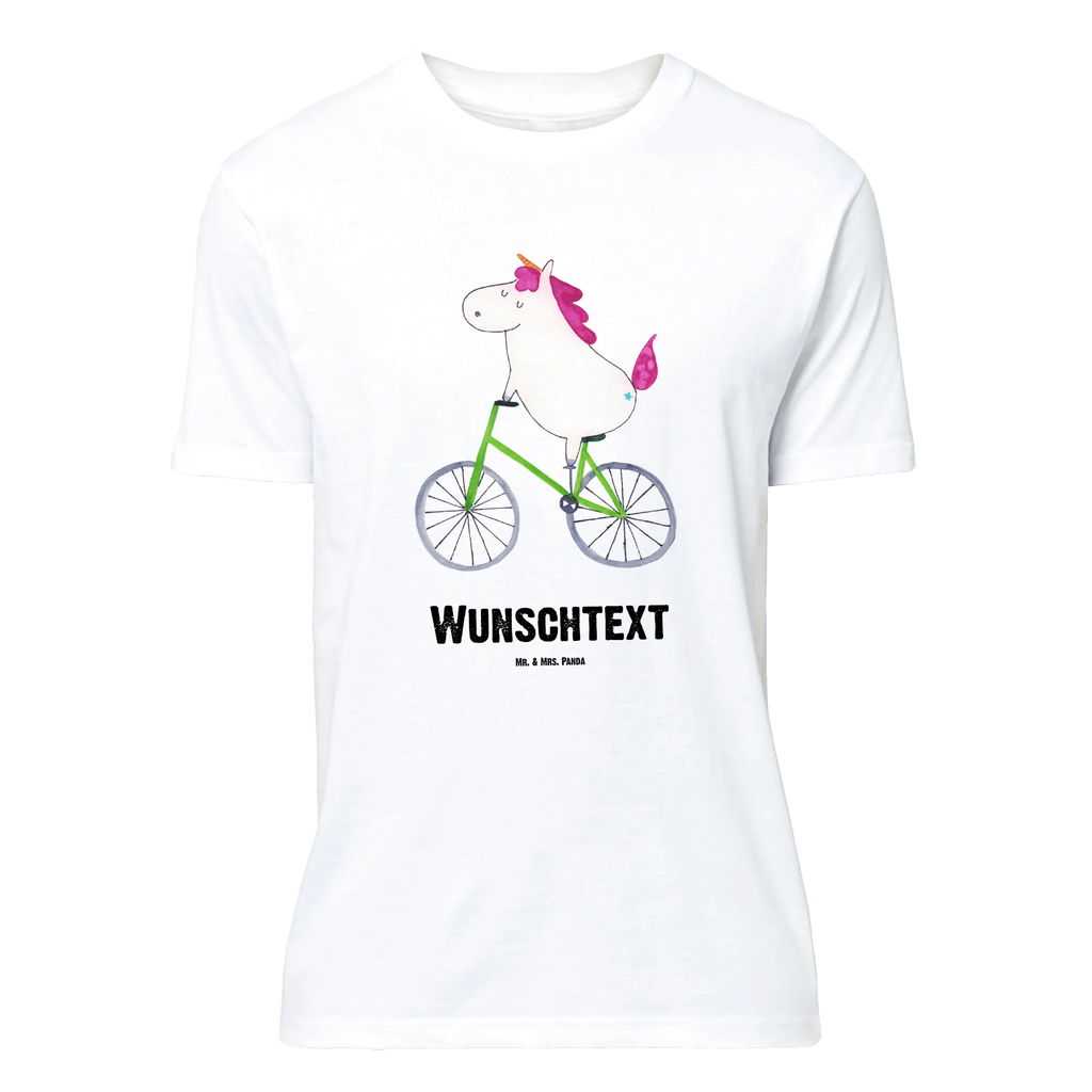 Personalisiertes T-Shirt Einhorn Radfahrer T-Shirt Personalisiert, T-Shirt mit Namen, T-Shirt mit Aufruck, Männer, Frauen, Wunschtext, Bedrucken, Einhorn, Einhörner, Einhorn Deko, Pegasus, Unicorn, Radfahren, Radfahrer, Rad, Bike, Feenstaub, Konfetti, Luxusproblem, Kummer, Liebeskummer