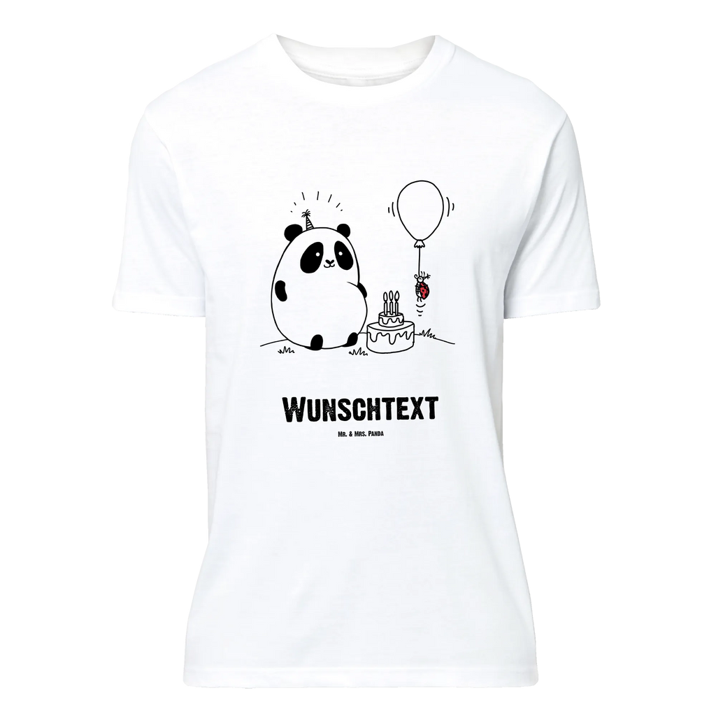 Personalisiertes T-Shirt Panda Geburtstag T-Shirt Personalisiert, T-Shirt mit Namen, T-Shirt mit Aufruck, Männer, Frauen