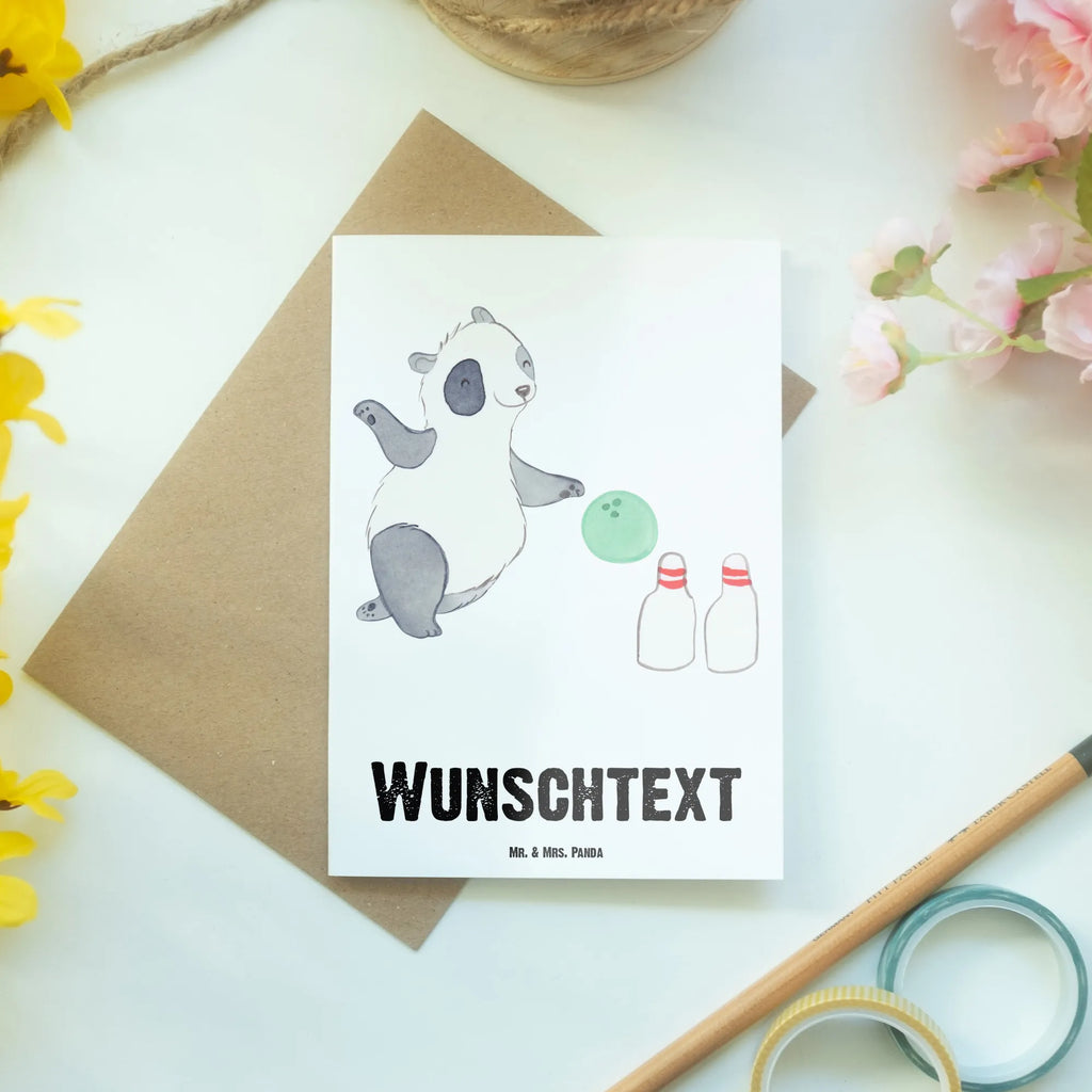 Personalisierte Grußkarte Panda Bowling Personalisierte Grußkarte, Personalisiertere Klappkarte, Personalisierte Einladungskarte, Personalisierte Glückwunschkarte, Personalisierte Hochzeitskarte, Personalisierte Geburtstagskarte, Grußkarte mit Namen, Grußkarte selber drucken, Grußkarte selbst gestalten, Grußkarte mit persönlichen Nachrichten, Grußkarte als Geldgeschenk, Grußkarten personalisiert, Personalisierte Karte, Geschenk, Sport, Sportart, Hobby, Schenken, Danke, Dankeschön, Auszeichnung, Gewinn, Sportler, Bowling, Bowlen gehen, Bowling Center, Bowlingbahn, Kegelbahn, Kegelausflug, Bowlingausflug, Bowlingparty