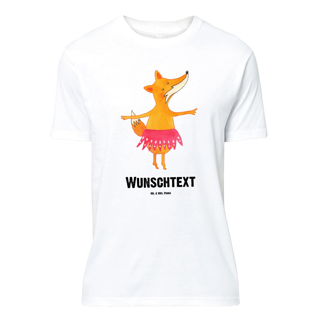 Personalisiertes T-Shirt Fuchs Ballerina T-Shirt Personalisiert, T-Shirt mit Namen, T-Shirt mit Aufruck, Männer, Frauen, Wunschtext, Bedrucken, Fuchs, Fuchs Spruch, Füchse, Füchsin, Ballerina, Ballett, Tänzerin, Tanzen, Party, Einladung, Geburtstag