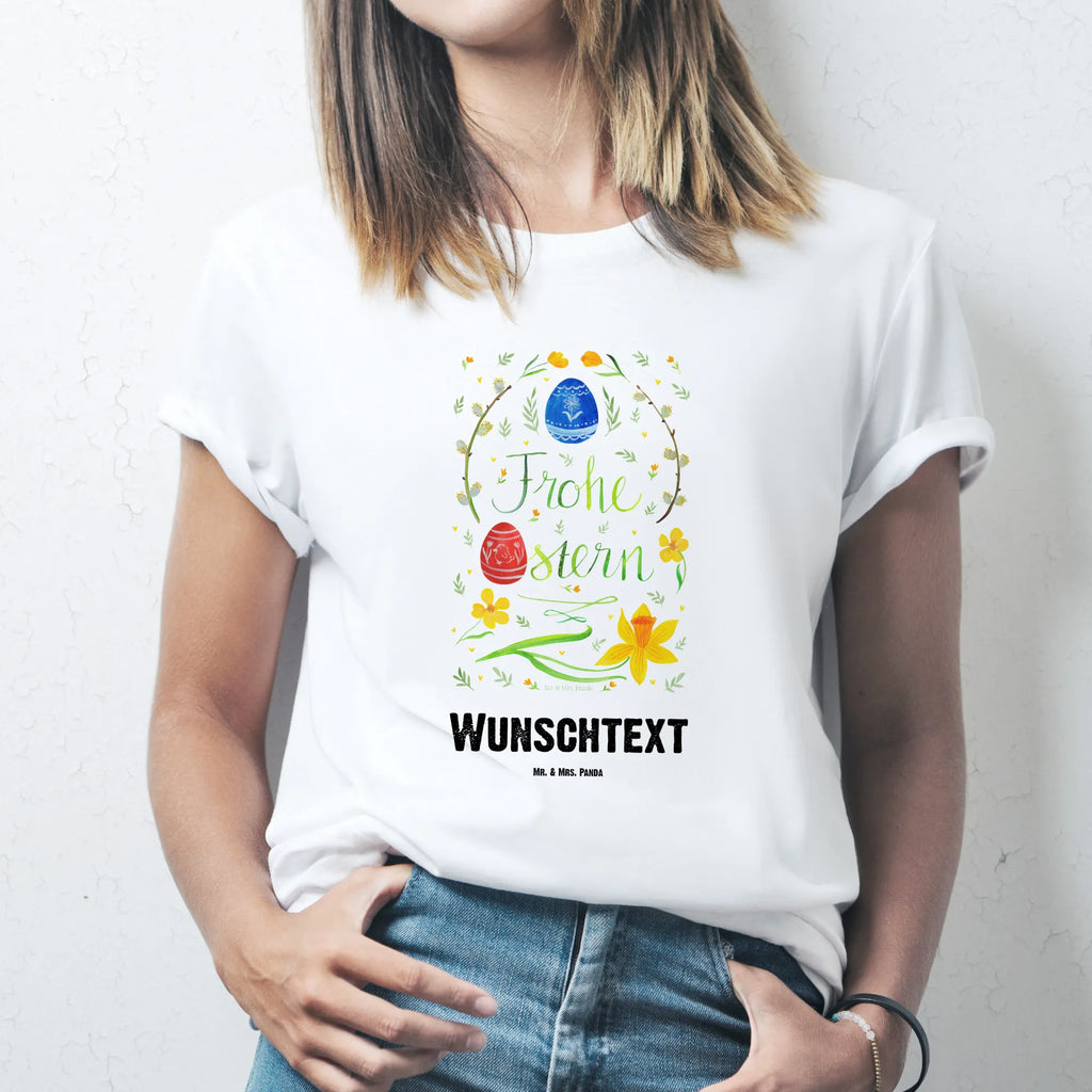 Personalisiertes T-Shirt Frohe Ostern T-Shirt Personalisiert, T-Shirt mit Namen, T-Shirt mit Aufruck, Männer, Frauen, Wunschtext, Bedrucken, Ostern, Osterhase, Ostergeschenke, Osternest, Osterdeko, Geschenke zu Ostern, Ostern Geschenk, Ostergeschenke Kinder, Ostern Kinder, Frohe Ostern, Ostergrüße, Osterblume, Osterei, bemalte Ostereier, Weidenkätzchen. Lettering