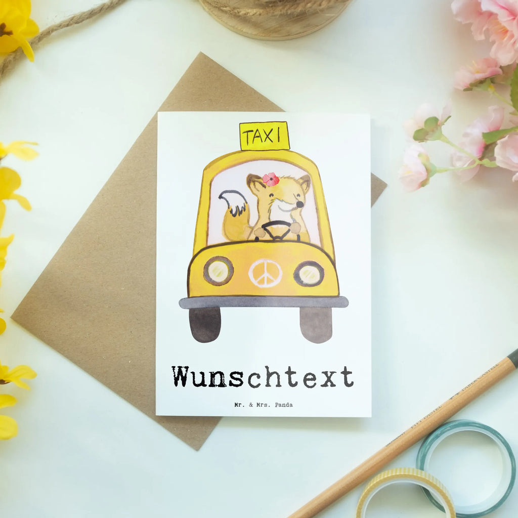 Personalisierte Grußkarte Taxifahrerin mit Herz Personalisierte Grußkarte, Personalisiertere Klappkarte, Personalisierte Einladungskarte, Personalisierte Glückwunschkarte, Personalisierte Hochzeitskarte, Personalisierte Geburtstagskarte, Grußkarte mit Namen, Grußkarte selber drucken, Grußkarte selbst gestalten, Grußkarte mit persönlichen Nachrichten, Grußkarte als Geldgeschenk, Grußkarten personalisiert, Personalisierte Karte, Beruf, Ausbildung, Jubiläum, Abschied, Rente, Kollege, Kollegin, Geschenk, Schenken, Arbeitskollege, Mitarbeiter, Firma, Danke, Dankeschön