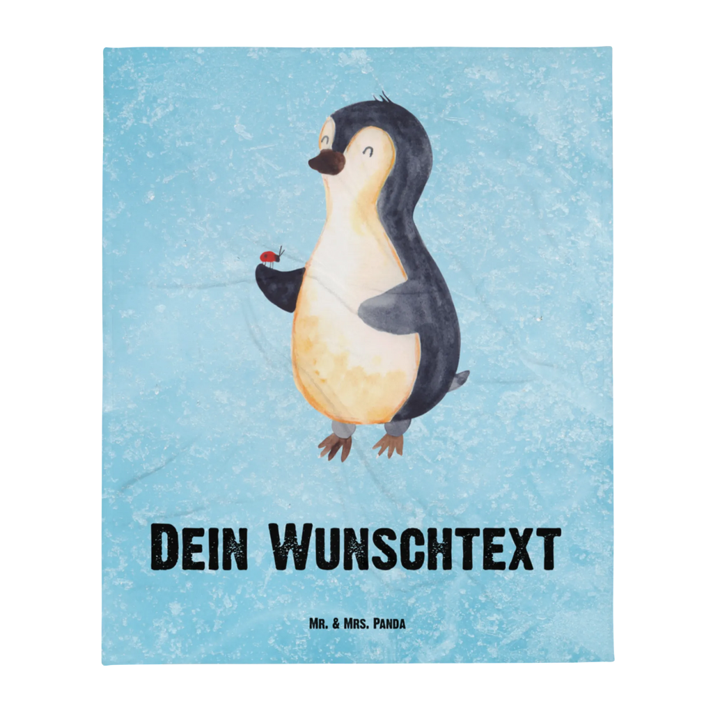 Personalisierte Decke Pinguin Marienkäfer Personalisierte Decke, Decke mit Namen, Kuscheldecke mit Namen, Decke bedrucken, Kuscheldecke bedrucken, Pinguin, Pinguine, Marienkäfer, Liebe, Wunder, Glück, Freude, Lebensfreude