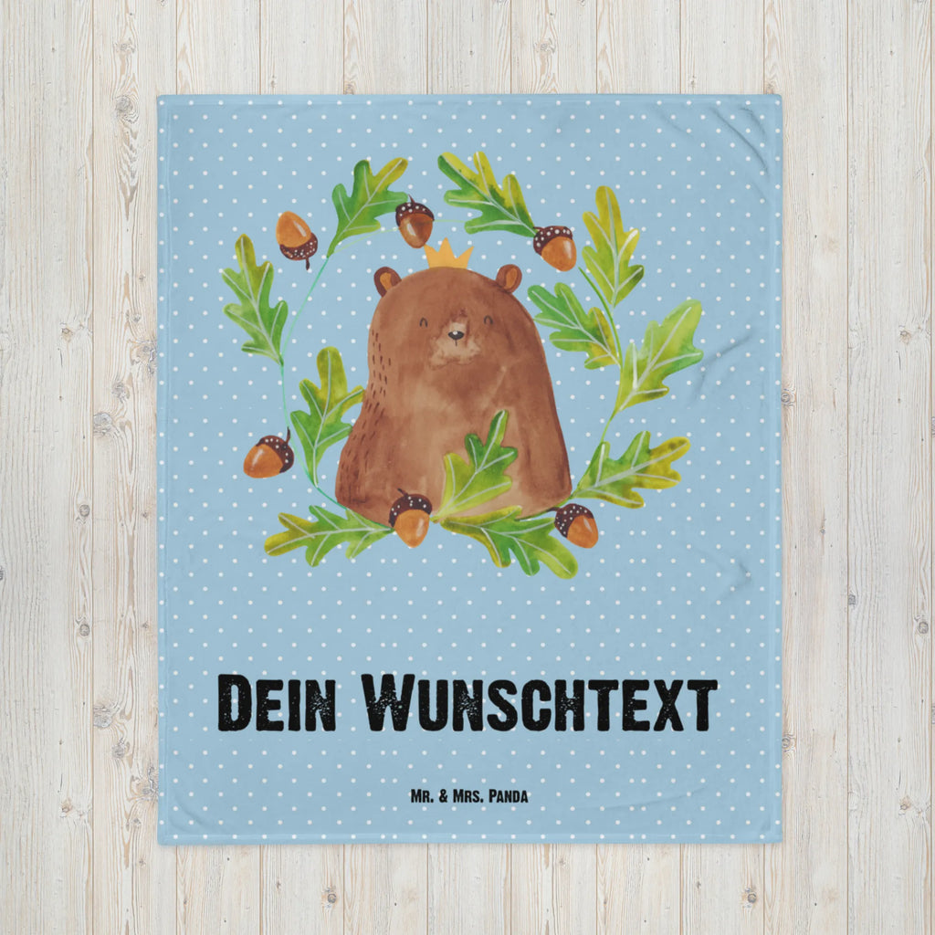 Personalisierte Decke Bär König Personalisierte Decke, Decke mit Namen, Kuscheldecke mit Namen, Decke bedrucken, Kuscheldecke bedrucken, Bär, Teddy, Teddybär, Papa, Papa Bär, bester Vater, bester Papa, weltbester Papa, Vatertag, Vater, Dad, Daddy, Papi