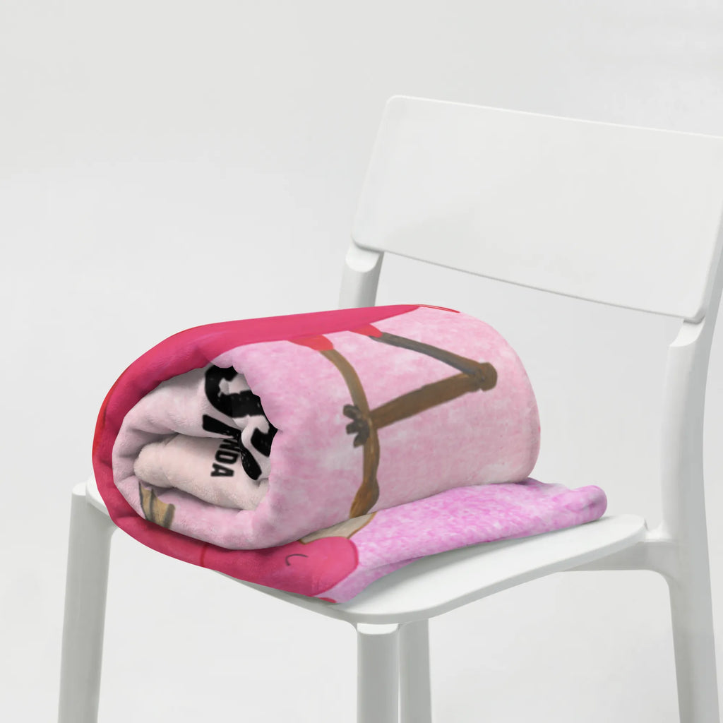 Personalisierte Decke Flamingo Yoga Personalisierte Decke, Decke mit Namen, Kuscheldecke mit Namen, Decke bedrucken, Kuscheldecke bedrucken, Flamingo, Vogel, Yoga, Namaste, Achtsamkeit, Yoga-Übung, Entspannung, Ärger, Aufregen, Tiefenentspannung