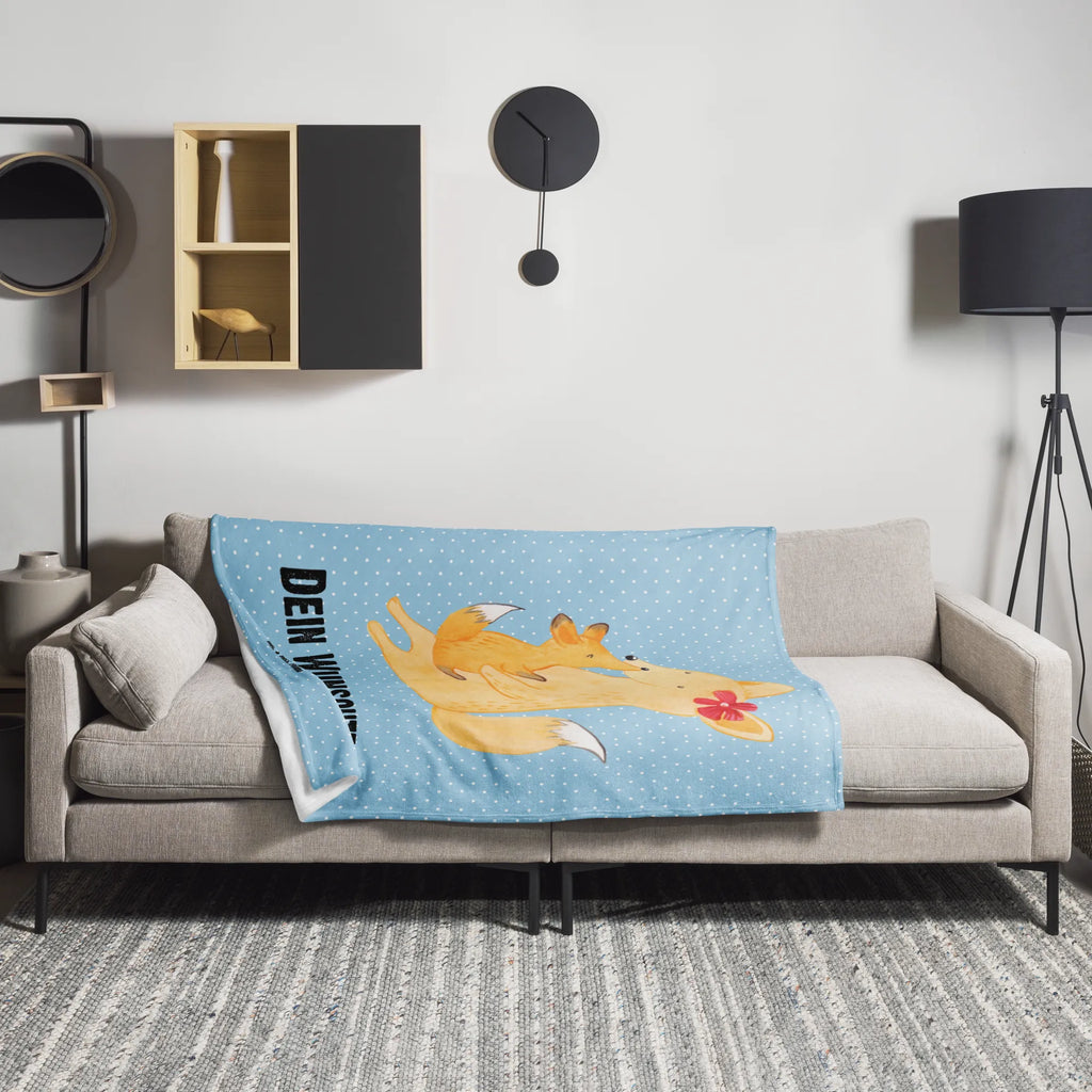 Personalisierte Decke Fuchs Mama & Kind Personalisierte Decke, Decke mit Namen, Kuscheldecke mit Namen, Decke bedrucken, Kuscheldecke bedrucken, Familie, Vatertag, Muttertag, Bruder, Schwester, Mama, Papa, Oma, Opa, Mutter, Tochter, Lieblingstochter, Beste Tochter, Geschenk