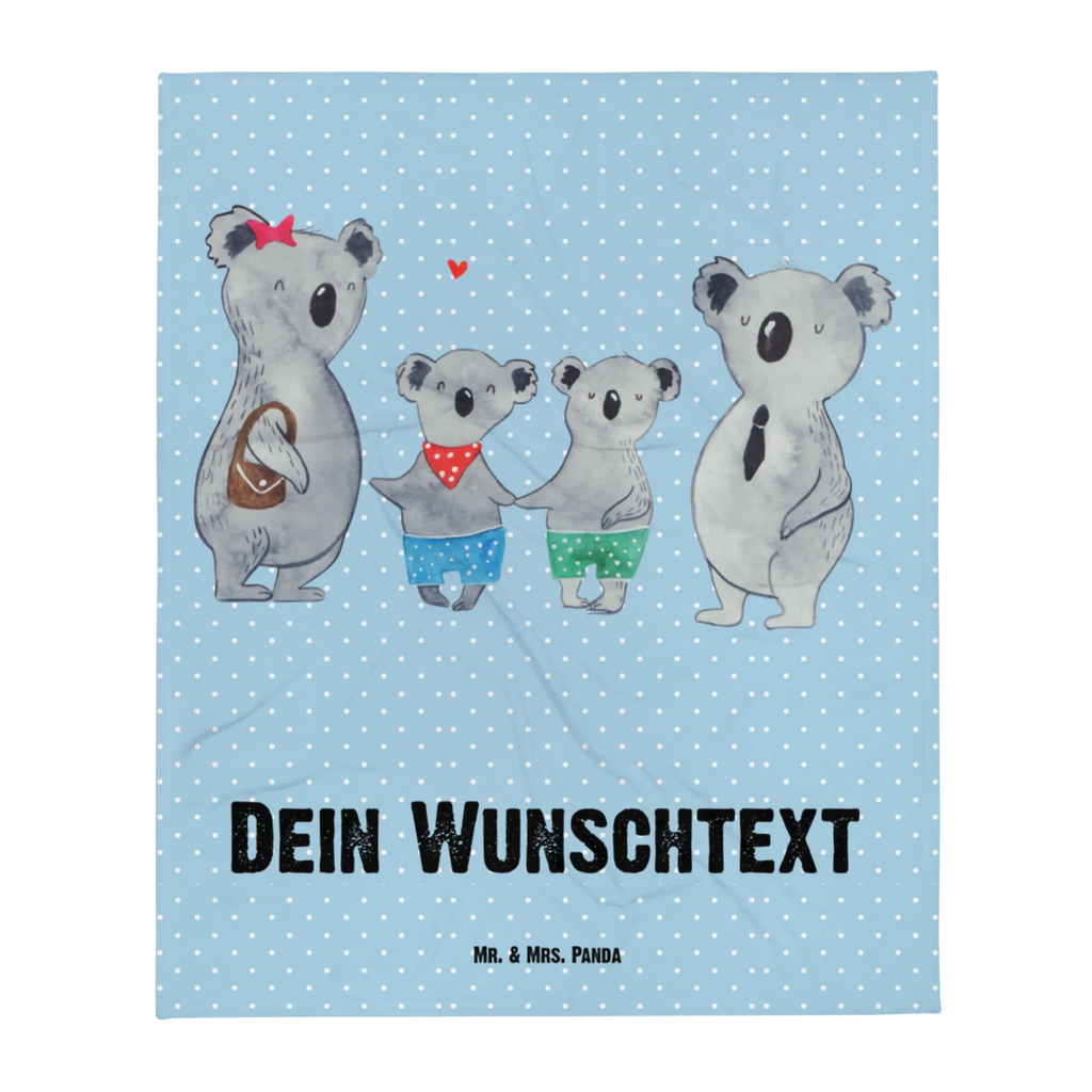 Personalisierte Decke Koala Familie zwei Personalisierte Decke, Decke mit Namen, Kuscheldecke mit Namen, Decke bedrucken, Kuscheldecke bedrucken, Familie, Vatertag, Muttertag, Bruder, Schwester, Mama, Papa, Oma, Opa, Koala, Koalabär, beste Familie, Familienzeit, Familienleben, Koalafamilie, Lieblingsfamilie