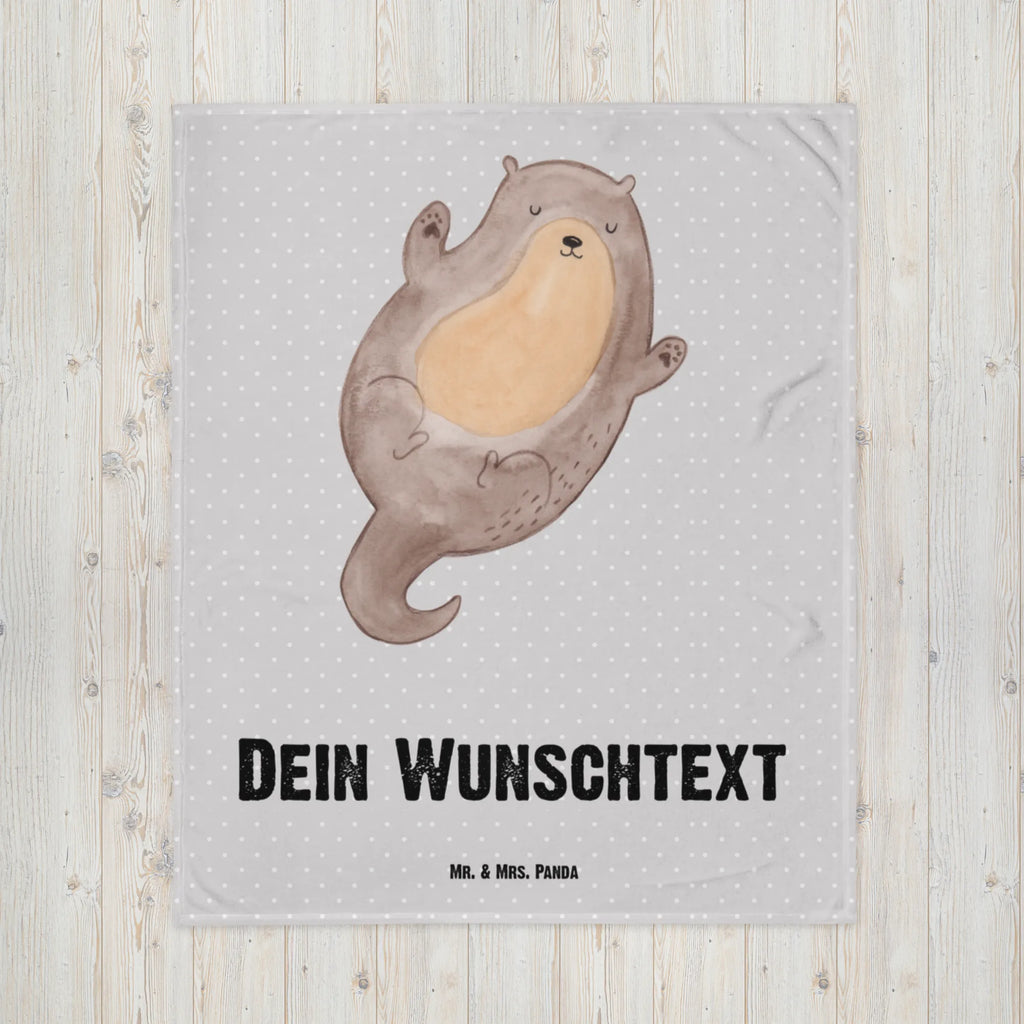 Personalisierte Decke Otter Umarmen Personalisierte Decke, Decke mit Namen, Kuscheldecke mit Namen, Decke bedrucken, Kuscheldecke bedrucken, Otter, Fischotter, Seeotter, Otter Seeotter See Otter