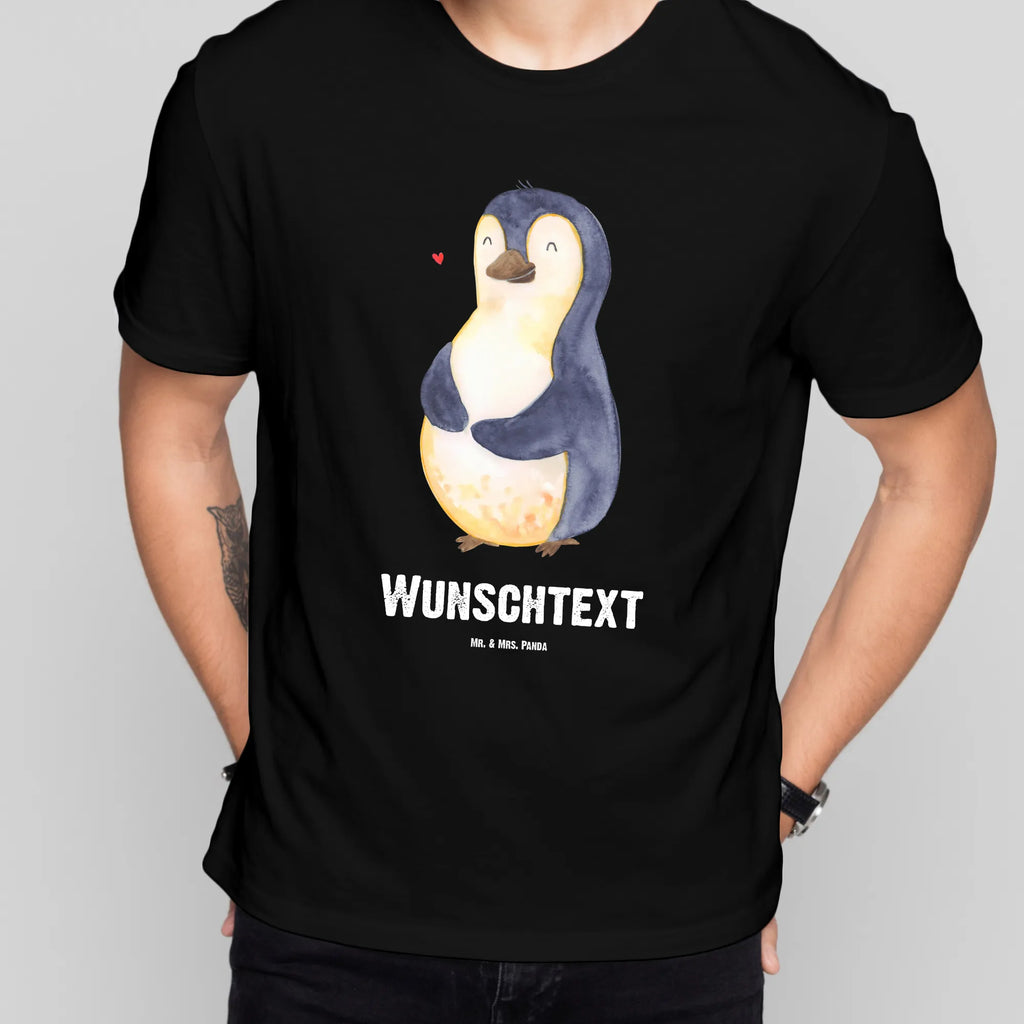 Personalisiertes T-Shirt Pinguin Diät T-Shirt Personalisiert, T-Shirt mit Namen, T-Shirt mit Aufruck, Männer, Frauen, Wunschtext, Bedrucken, Pinguin, Pinguine, Diät, Abnehmen, Abspecken, Gewicht, Motivation, Selbstliebe, Körperliebe, Selbstrespekt