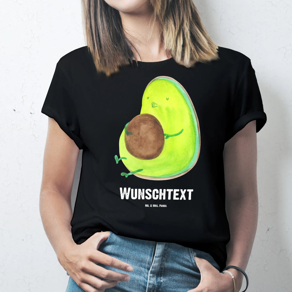 Personalisiertes T-Shirt Avocado pfeift T-Shirt Personalisiert, T-Shirt mit Namen, T-Shirt mit Aufruck, Männer, Frauen, Wunschtext, Bedrucken, Avocado, Veggie, Vegan, Gesund, Diät, Abnehmen, Ernährung, dick sein