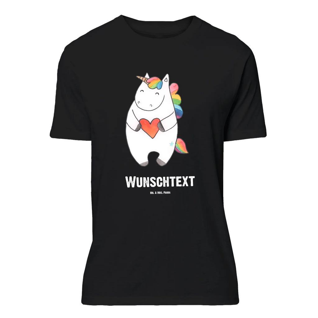 Personalisiertes T-Shirt Einhorn Herz T-Shirt Personalisiert, T-Shirt mit Namen, T-Shirt mit Aufruck, Männer, Frauen, Wunschtext, Bedrucken, Einhorn, Einhörner, Einhorn Deko, Pegasus, Unicorn, Herz, schlimm, böse, witzig, lustig, Freundin, anders, bunt