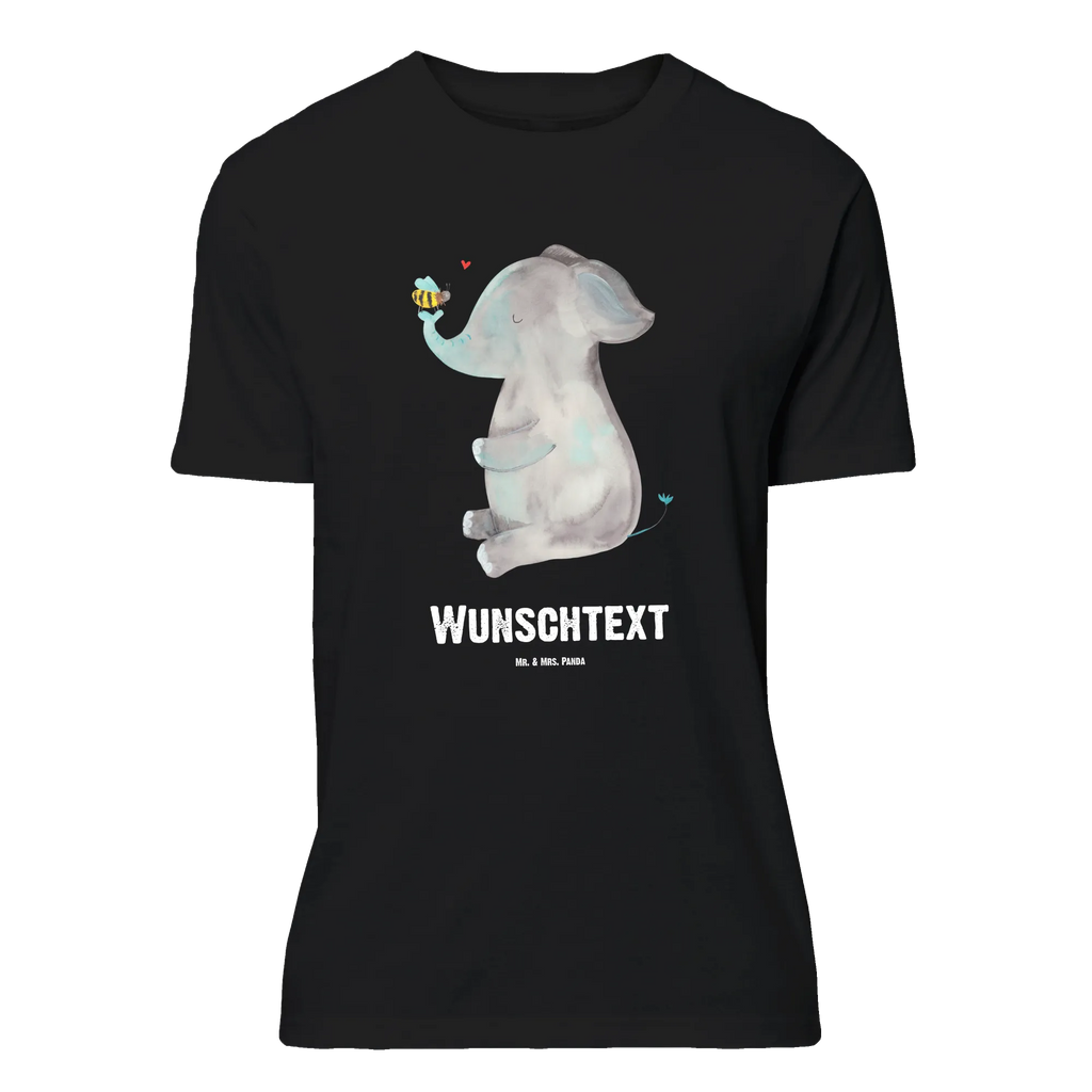 Personalisiertes T-Shirt Elefant Biene T-Shirt Personalisiert, T-Shirt mit Namen, T-Shirt mit Aufruck, Männer, Frauen, Wunschtext, Bedrucken, Tiermotive, Gute Laune, lustige Sprüche, Tiere, Elefant, Biene, Liebe, Liebesbeweis, Jahrestag, Liebesgeschenk, Heiratsantrag, Hochzeitsgeschenk, Liebesspruch