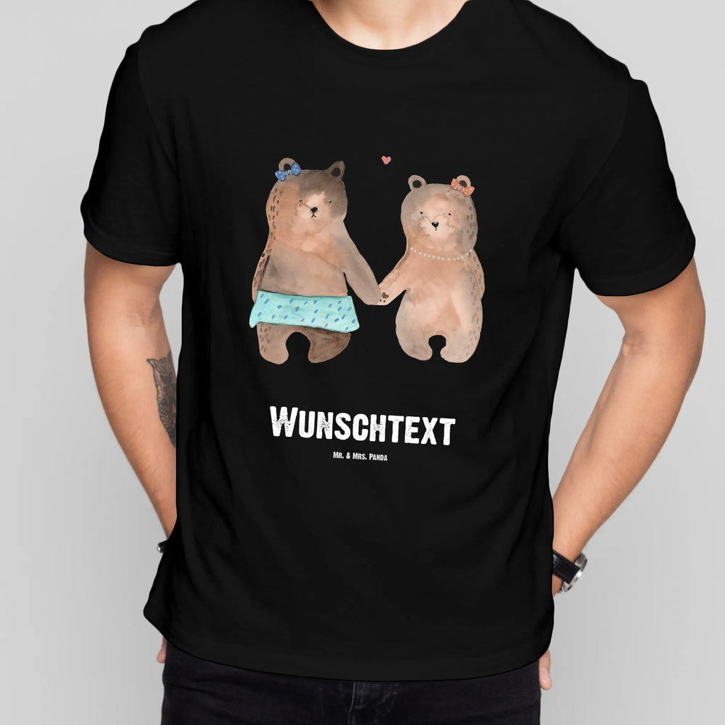 Personalisiertes T-Shirt Bär Freundin T-Shirt Personalisiert, T-Shirt mit Namen, T-Shirt mit Aufruck, Männer, Frauen, Wunschtext, Bedrucken, Bär, Teddy, Teddybär, Bär Freundin Beste Freund Liebe Liebesbeweis Verliebt Kumpel Kumpeliene