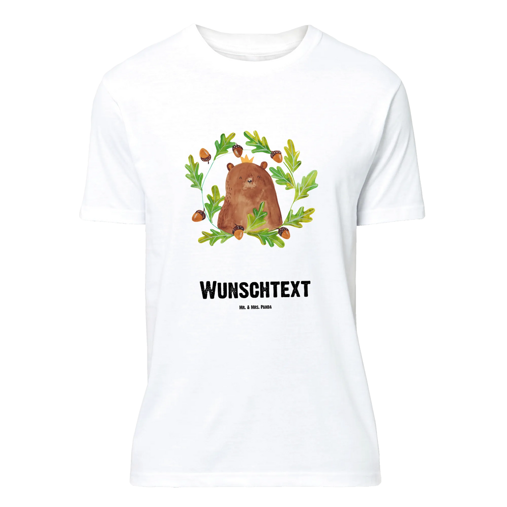 Personalisiertes T-Shirt Bär König T-Shirt Personalisiert, T-Shirt mit Namen, T-Shirt mit Aufruck, Männer, Frauen, Wunschtext, Bedrucken, Bär, Teddy, Teddybär, Papa, Papa Bär, bester Vater, bester Papa, weltbester Papa, Vatertag, Vater, Dad, Daddy, Papi