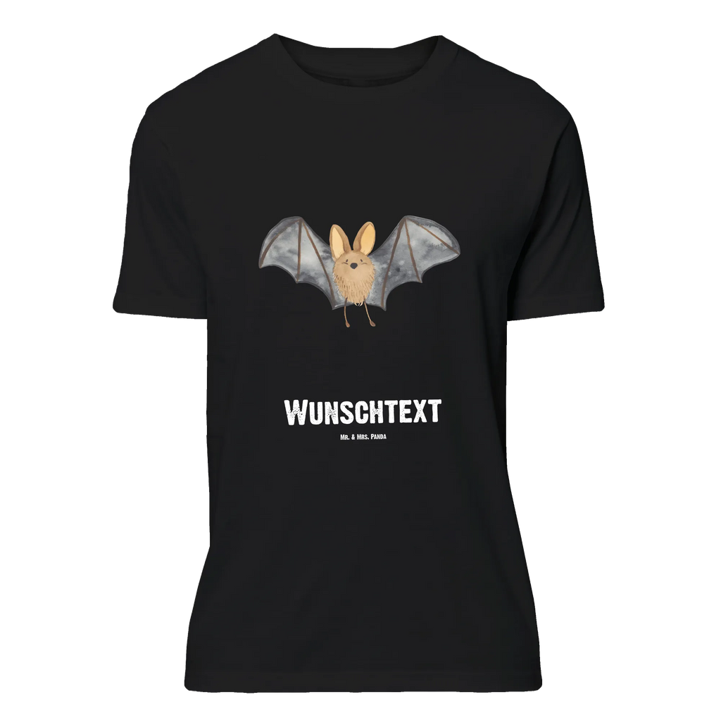 Personalisiertes T-Shirt Fledermaus Flügel T-Shirt Personalisiert, T-Shirt mit Namen, T-Shirt mit Aufruck, Männer, Frauen, Wunschtext, Bedrucken, Tiermotive, Gute Laune, lustige Sprüche, Tiere