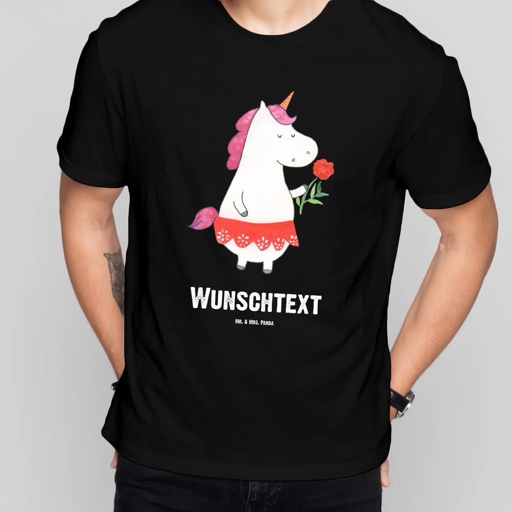 Personalisiertes T-Shirt Einhorn Dame T-Shirt Personalisiert, T-Shirt mit Namen, T-Shirt mit Aufruck, Männer, Frauen, Wunschtext, Bedrucken, Einhorn, Einhörner, Einhorn Deko, Pegasus, Unicorn, Dame, Lady, feine Dame, Freundin, Frau, Bachelor, Bachelorette, Abfuhr, Schluss machen, Trennung