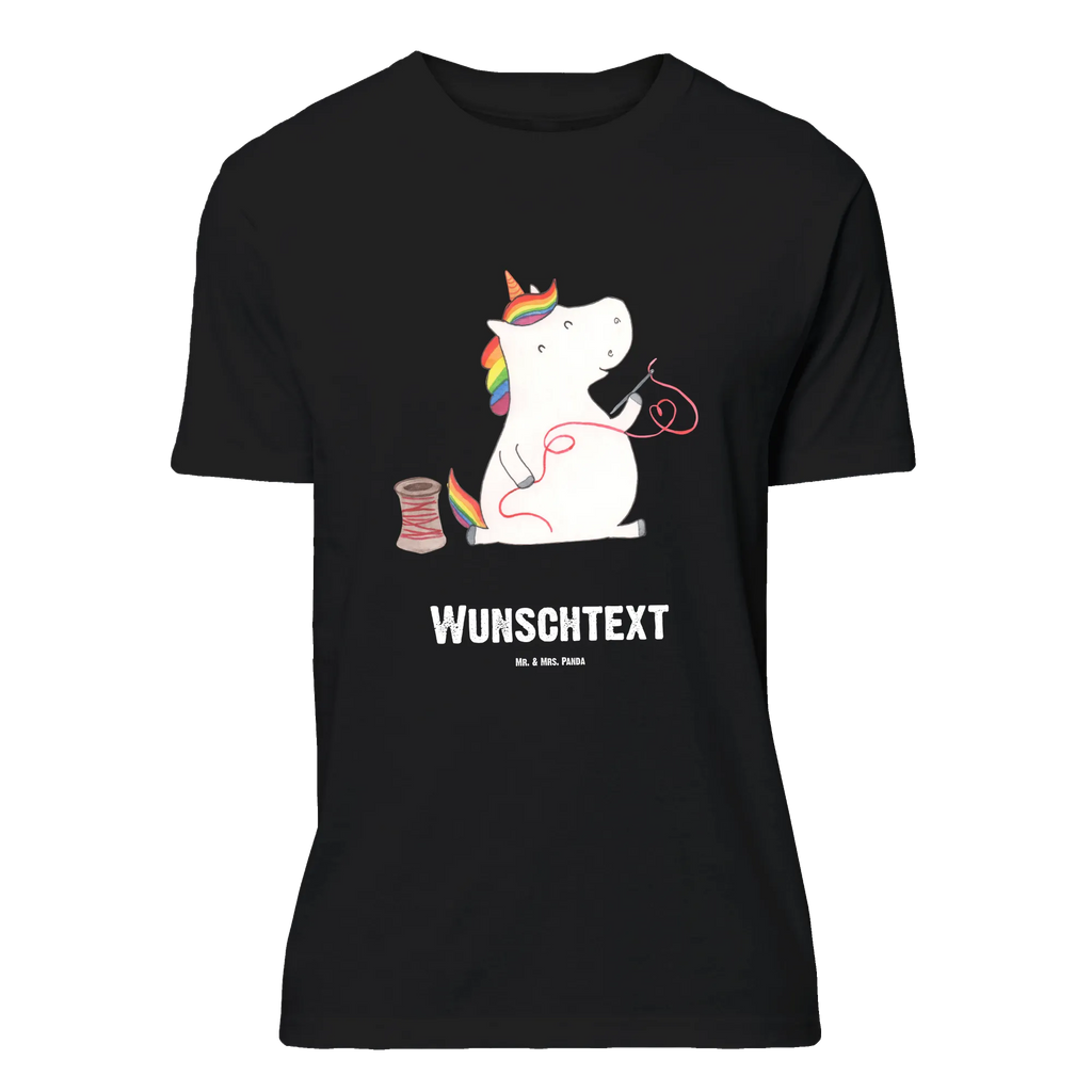 Personalisiertes T-Shirt Einhorn Näherin T-Shirt Personalisiert, T-Shirt mit Namen, T-Shirt mit Aufruck, Männer, Frauen, Wunschtext, Bedrucken, Einhorn, Einhörner, Einhorn Deko, Pegasus, Unicorn, Näherin, nähen, Mädchen, Freundin, Häkeln, Stricken, basteln, Nähzimmer