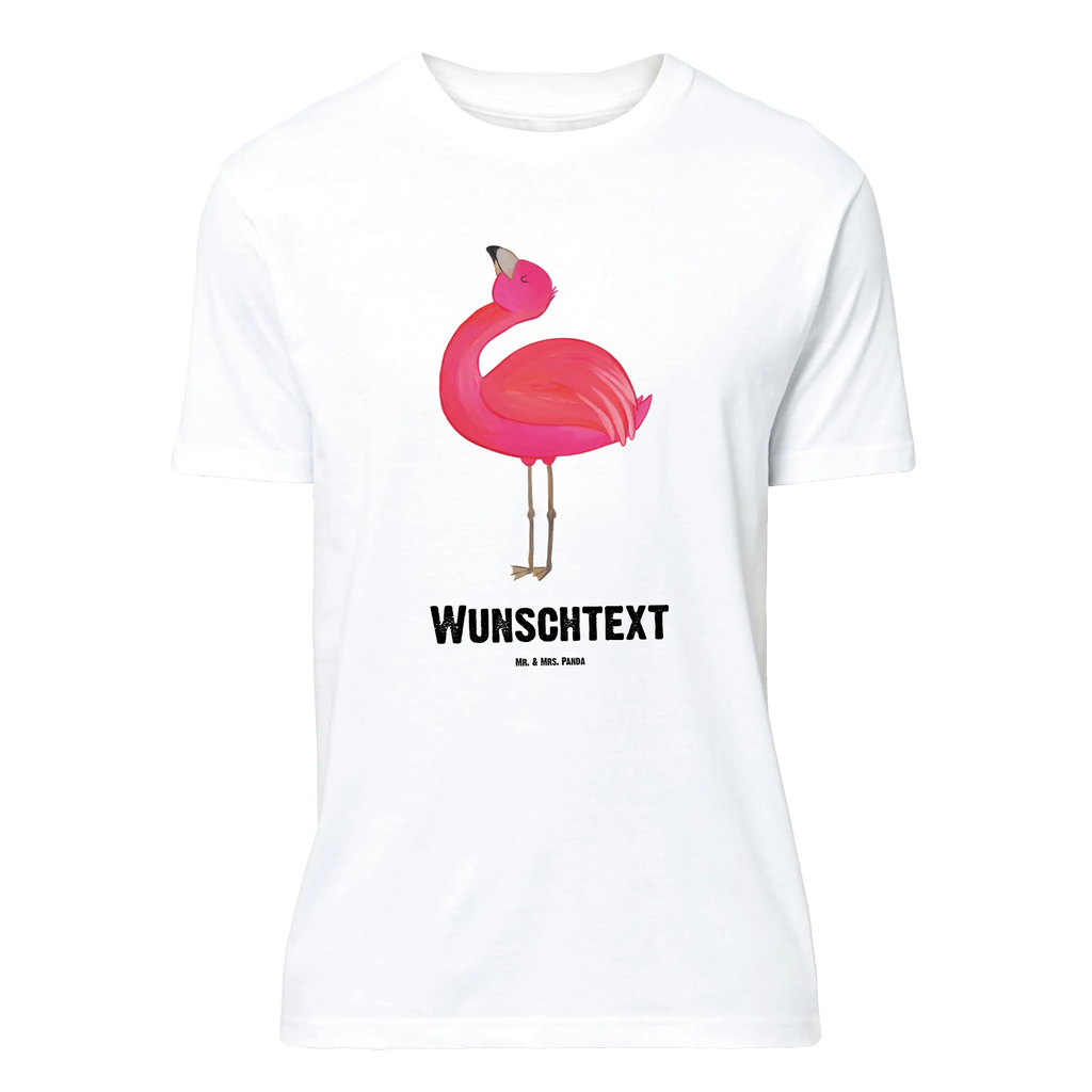 Personalisiertes T-Shirt Flamingo stolz T-Shirt Personalisiert, T-Shirt mit Namen, T-Shirt mit Aufruck, Männer, Frauen, Wunschtext, Bedrucken, Flamingo, stolz, Freude, Selbstliebe, Selbstakzeptanz, Freundin, beste Freundin, Tochter, Mama, Schwester