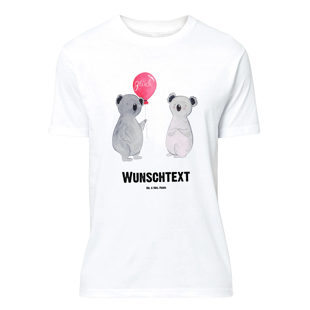 Personalisiertes T-Shirt Koala Luftballon T-Shirt Personalisiert, T-Shirt mit Namen, T-Shirt mit Aufruck, Männer, Frauen, Koala, Koalabär, Luftballon, Party, Geburtstag, Geschenk