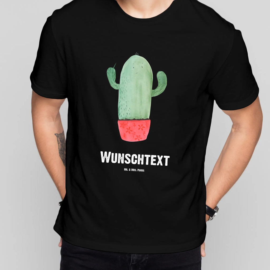 Personalisiertes T-Shirt Kaktus wütend T-Shirt Personalisiert, T-Shirt mit Namen, T-Shirt mit Aufruck, Männer, Frauen, Wunschtext, Bedrucken, Kaktus, Kakteen, ärgern, Büro, Schule, Büroalltag, Chefin, Kollege, Kollegin, wütend