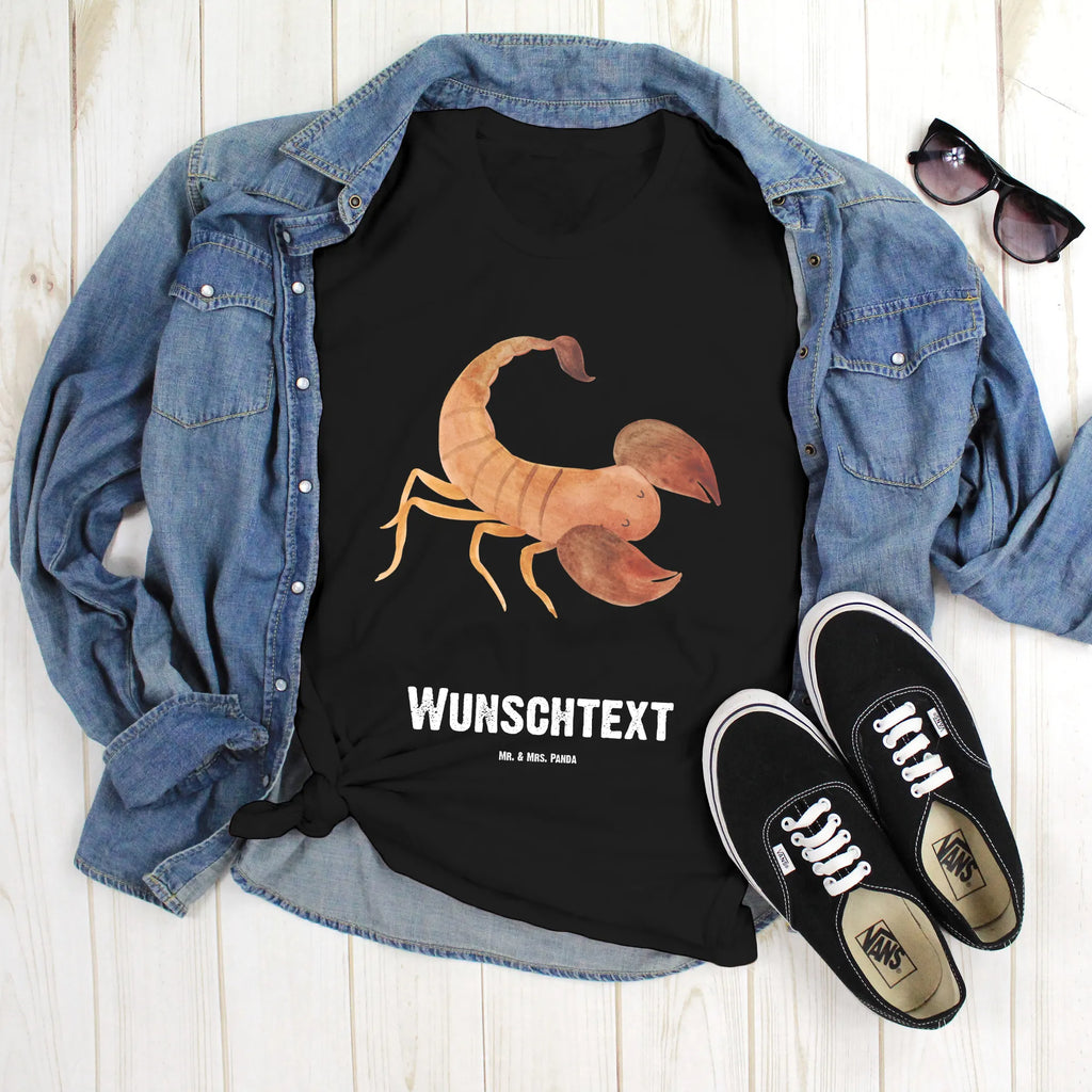 Personalisiertes T-Shirt Sternzeichen Skorpion T-Shirt Personalisiert, T-Shirt mit Namen, T-Shirt mit Aufruck, Männer, Frauen, Wunschtext, Bedrucken, Tierkreiszeichen, Sternzeichen, Horoskop, Astrologie, Aszendent, Skorpione, Skorpion Geschenk, Skorpion Sternzeichen, Geschenk Oktober, Geschenk November, Geburtstag Oktober, Geburtstag November