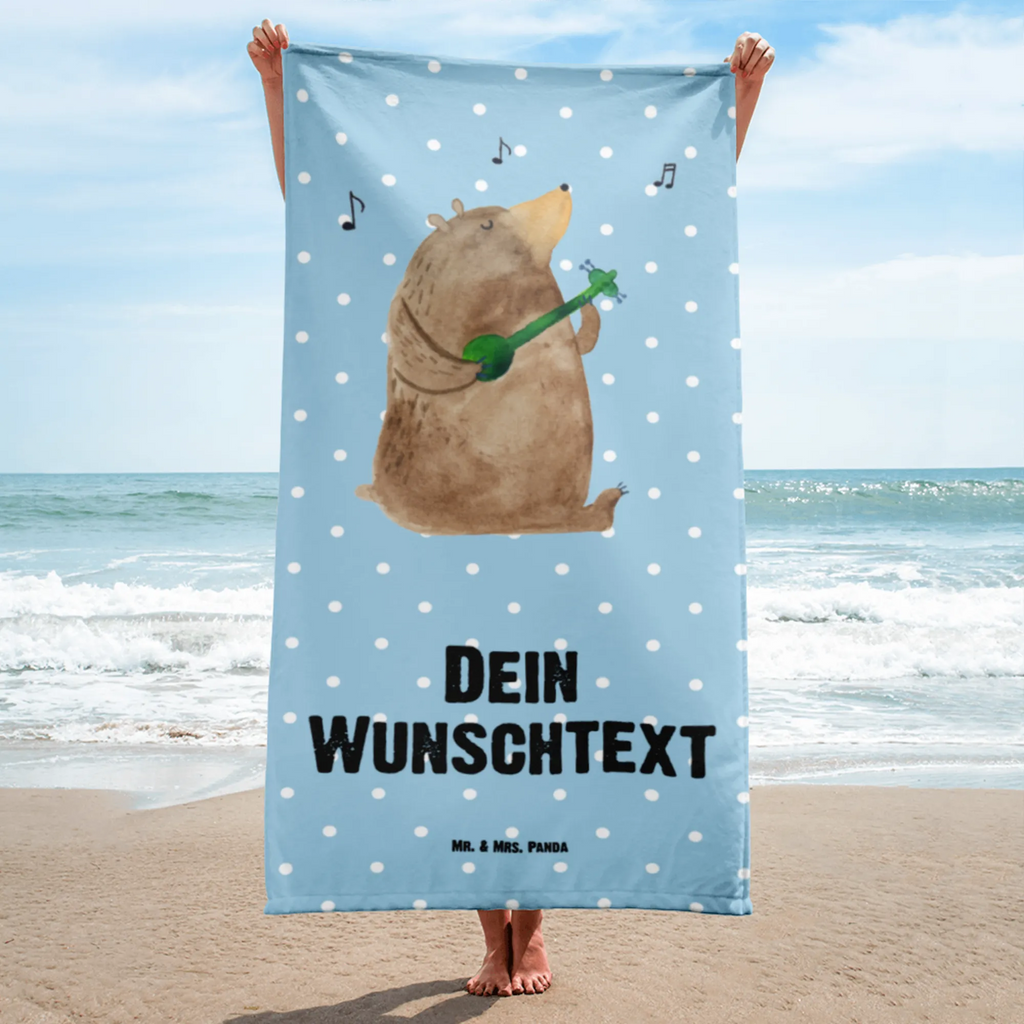 Handtuch mit Namen Bär Lied Personalisiertes Badehandtuch, Handtuch personalisiert, Handtuch mit Namen, Badetuch personalisiert, Handtuch bedrucken, Saunatuch mit Namen, Handtuch Geschenk, Bär, Teddy, Teddybär, Bärchen, Bear, Liebeslied, Lied, Song, Valentinstag, Valentine, Geschenk, Partner, Liebe, Freundin, Frau, Herz, Spruch