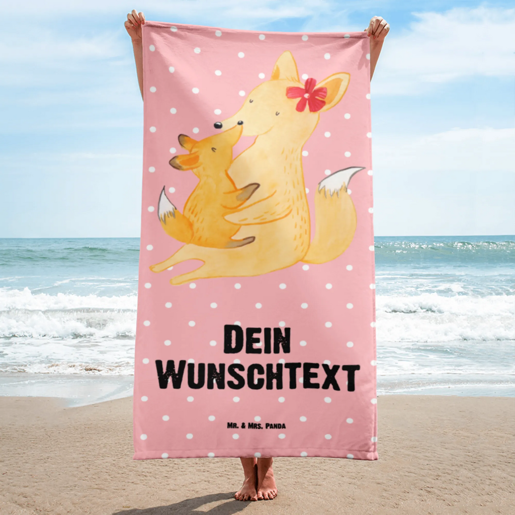 Handtuch mit Namen Fuchs Mama & Kind Personalisiertes Badehandtuch, Handtuch personalisiert, Handtuch mit Namen, Badetuch personalisiert, Handtuch bedrucken, Saunatuch mit Namen, Handtuch Geschenk, Familie, Vatertag, Muttertag, Bruder, Schwester, Mama, Papa, Oma, Opa, Mutter, Tochter, Lieblingstochter, Beste Tochter, Geschenk