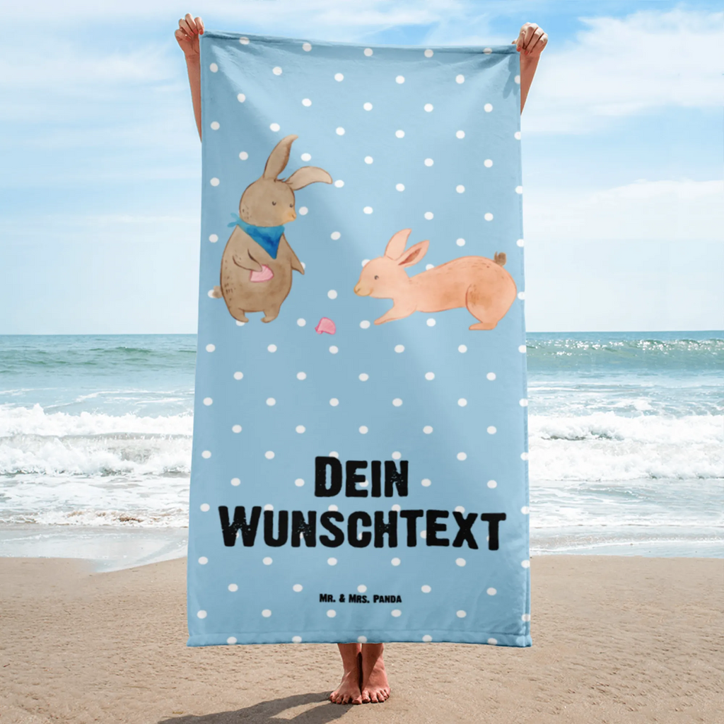 Handtuch mit Namen Hasen Muschel Personalisiertes Badehandtuch, Handtuch personalisiert, Handtuch mit Namen, Badetuch personalisiert, Handtuch bedrucken, Saunatuch mit Namen, Handtuch Geschenk, Familie, Vatertag, Muttertag, Bruder, Schwester, Mama, Papa, Oma, Opa, Hasen, beste Freundin, Freundin, Freundinnen, best friends, BFF, Muscheln sammeln, Muscheln, Meer