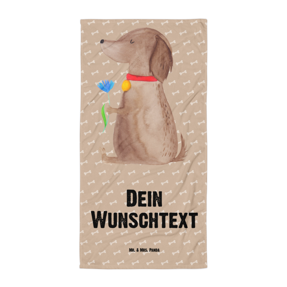 Handtuch mit Namen Hund Blume Personalisiertes Badehandtuch, Handtuch personalisiert, Handtuch mit Namen, Badetuch personalisiert, Handtuch bedrucken, Saunatuch mit Namen, Handtuch Geschenk, Hund, Hundemotiv, Haustier, Hunderasse, Tierliebhaber, Hundebesitzer, Sprüche, Hunde, Frauchen, Hundeliebe